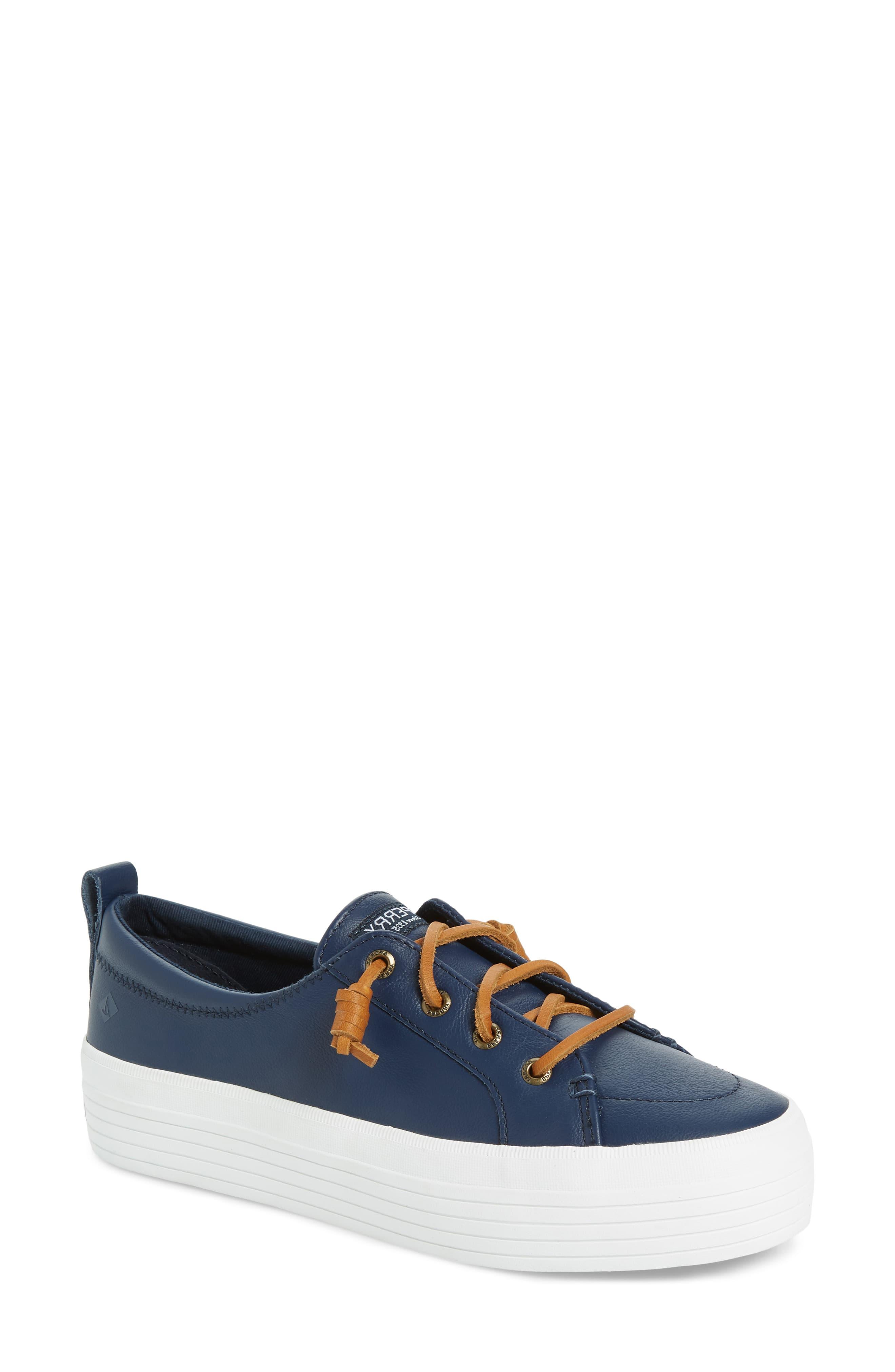 sperry crest vibe slip on platform sneaker