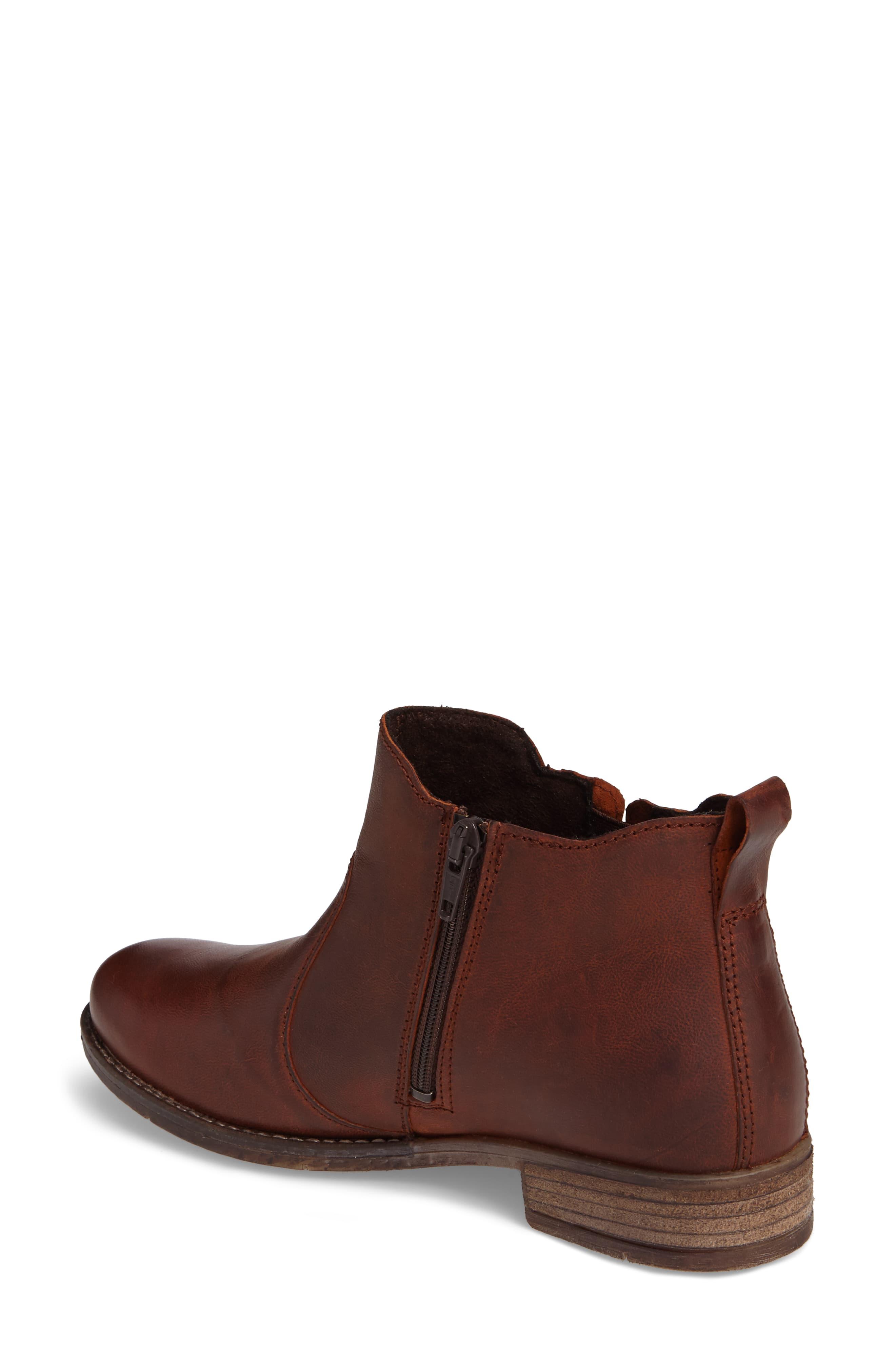 josef seibel sienna 45 leather block heel booties