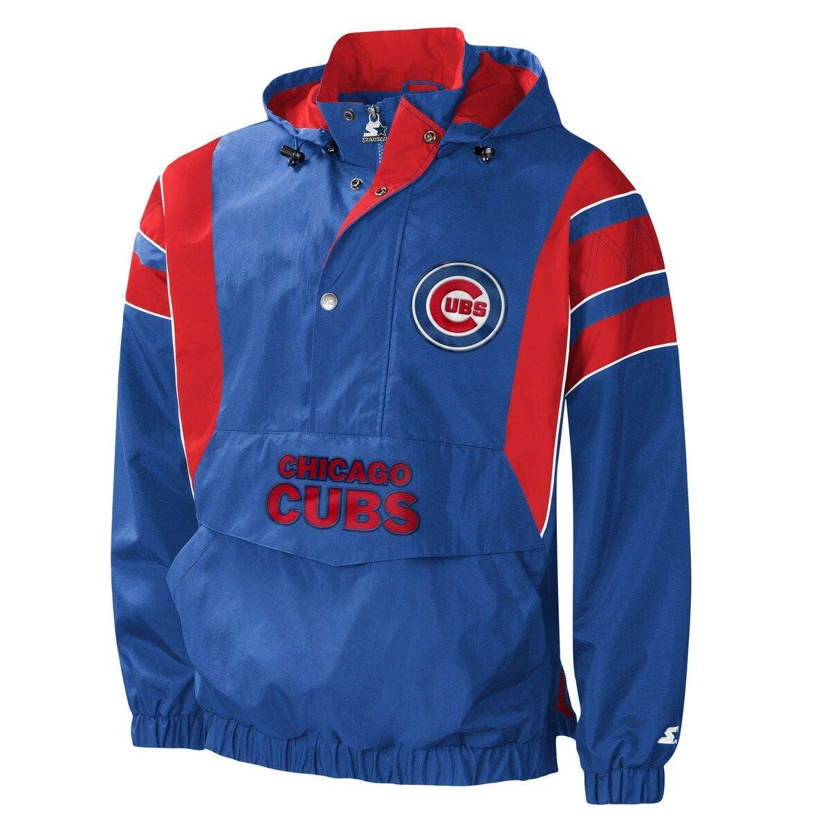 Starter Mens Chicago Cubs Hoodie Sweatshirt