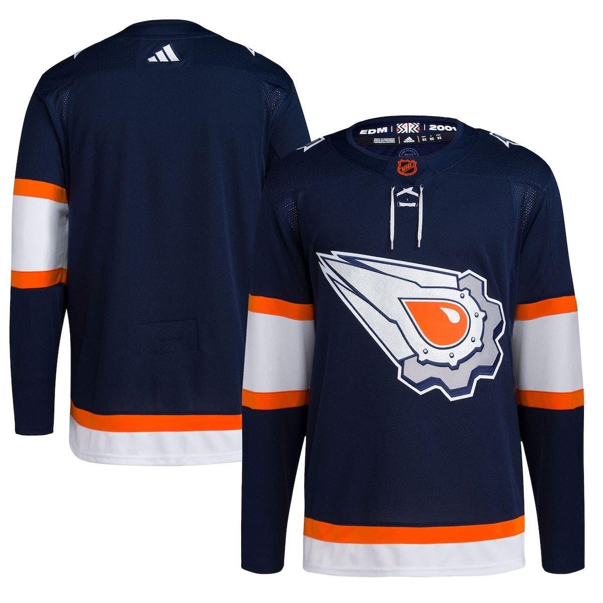 adidas Edmonton Oilers Reverse Retro 2.0 Authentic Blank Jersey At Nordstrom in Blue for Men Lyst