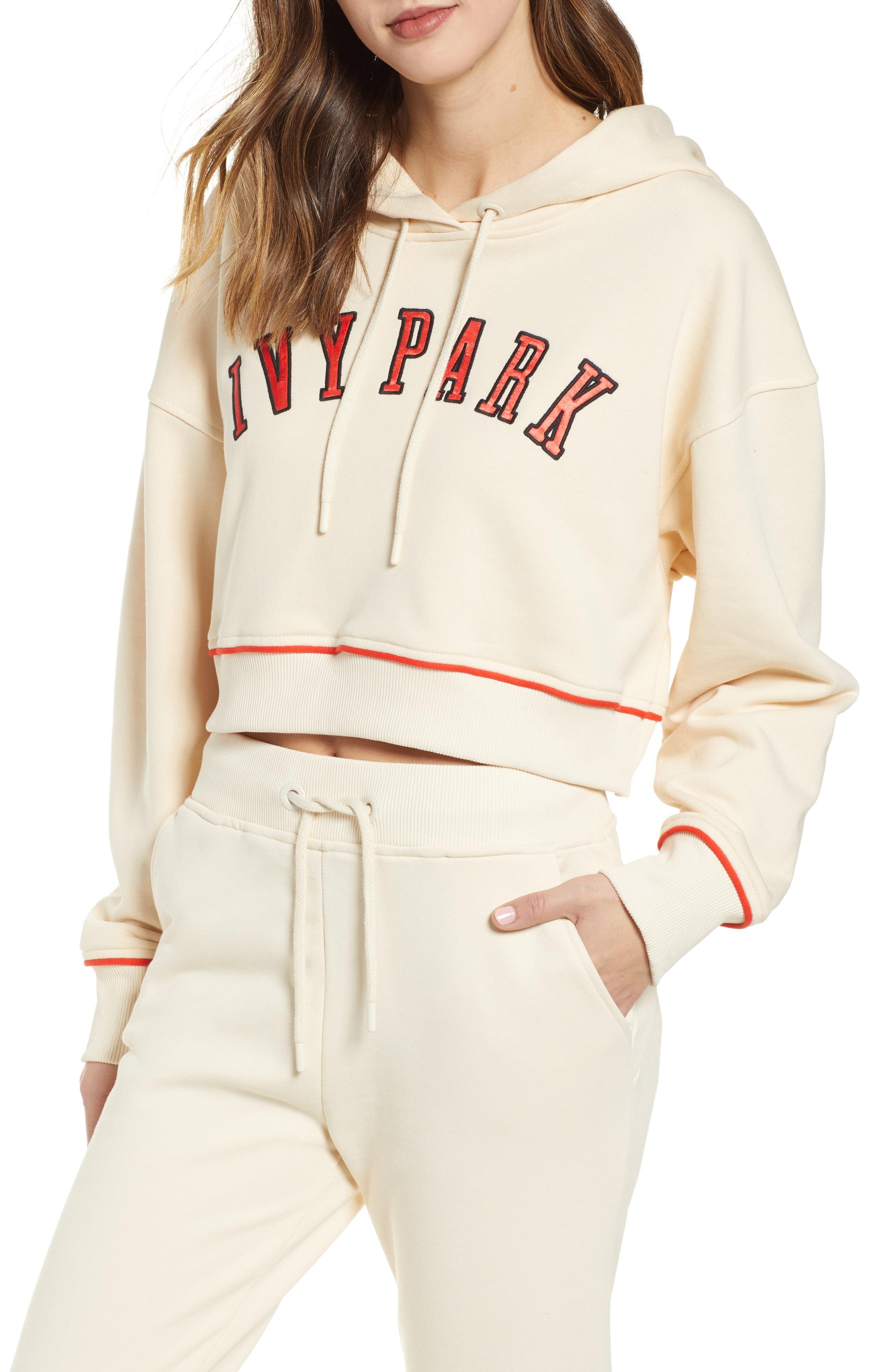 cropped ivy park hoodie