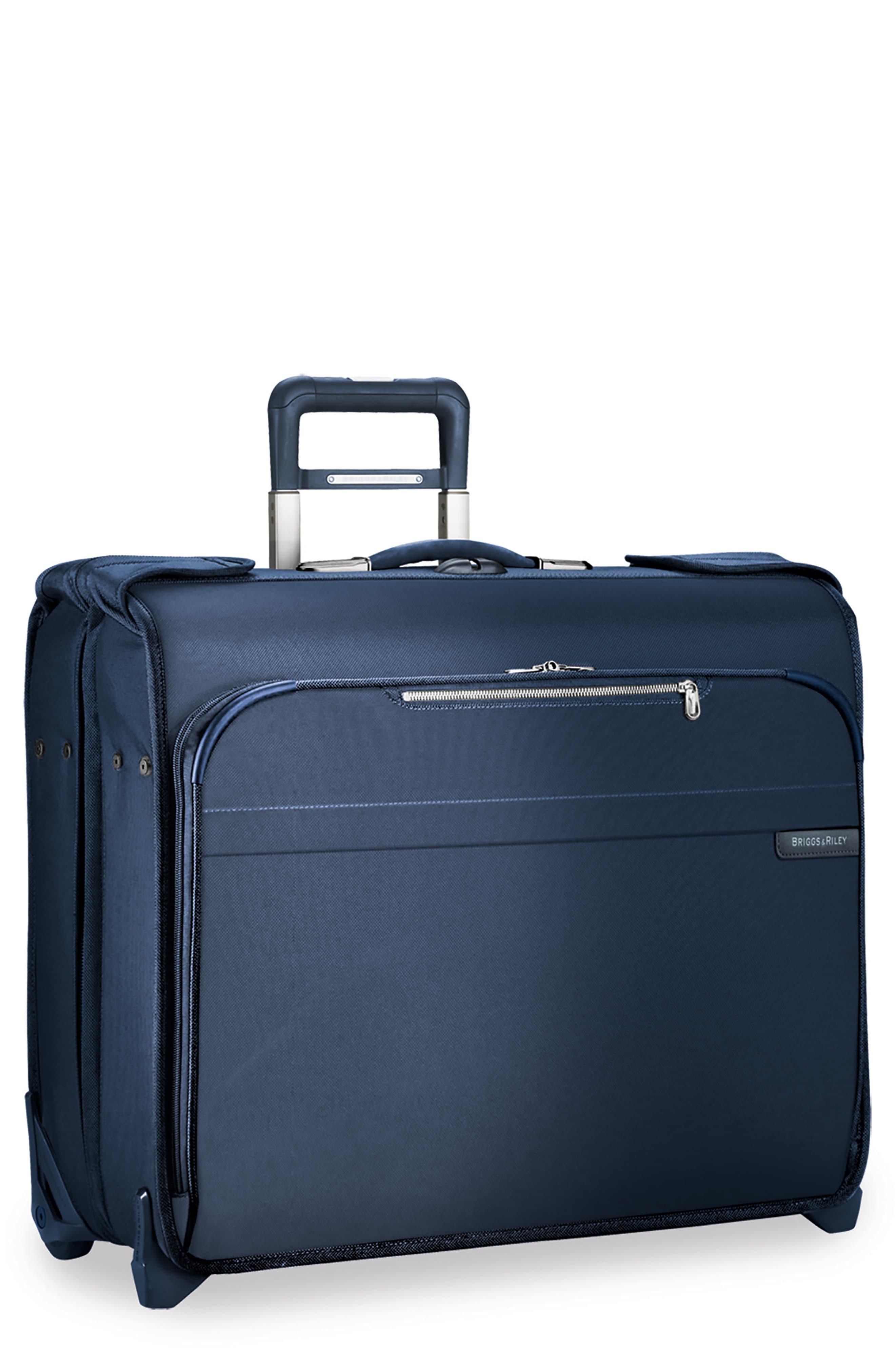 Briggs & Riley Synthetic Deluxe Wheeled Garment Bag in Navy (Blue