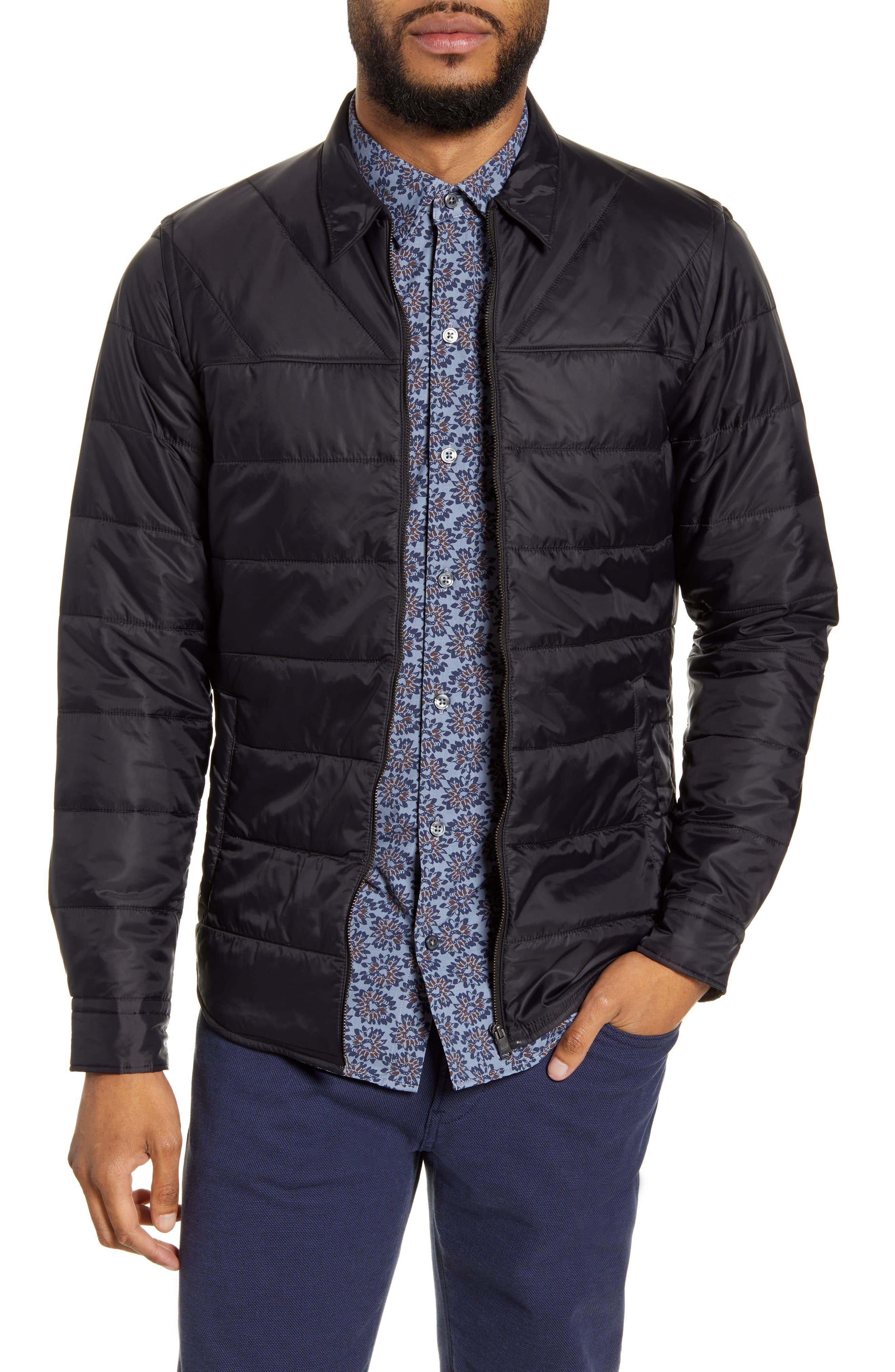 BOSS by Hugo Boss Landolfo Quilted Jacket in Black for Men Lyst