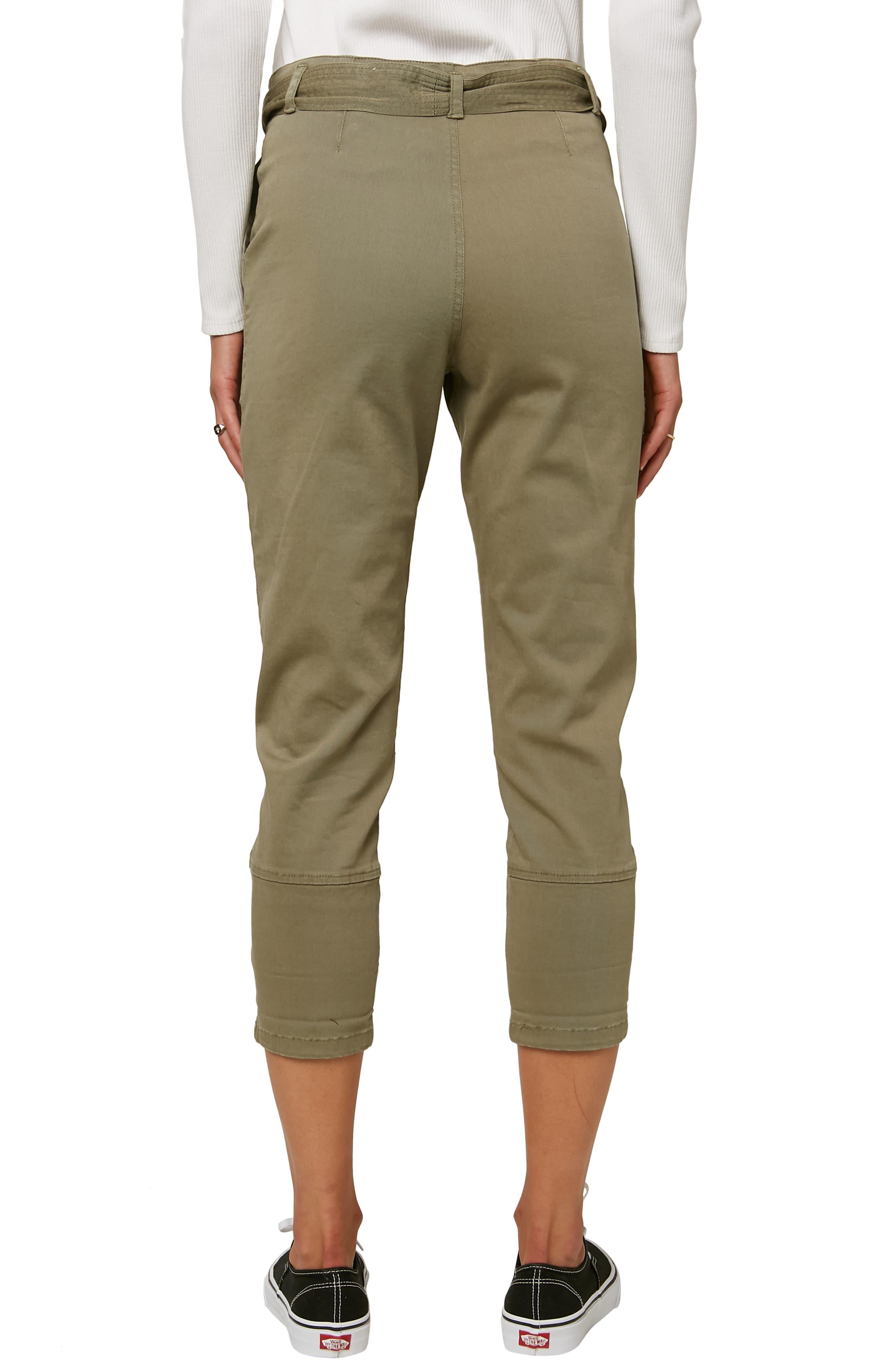woven capri pants