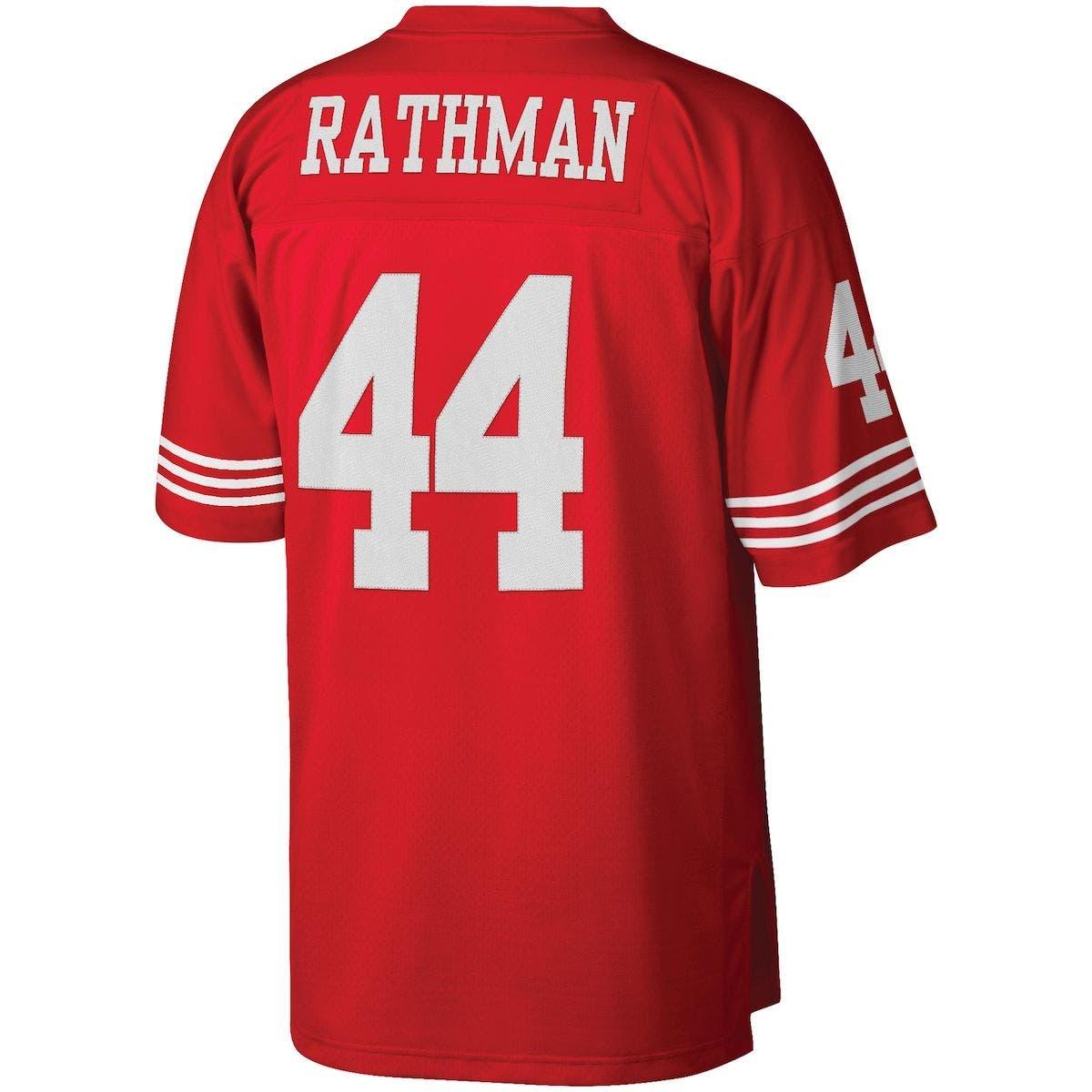 Joe Montana San Francisco 49ers Mitchell & Ness Big Tall 1990 Retired Player Replica Jersey - Scarlet