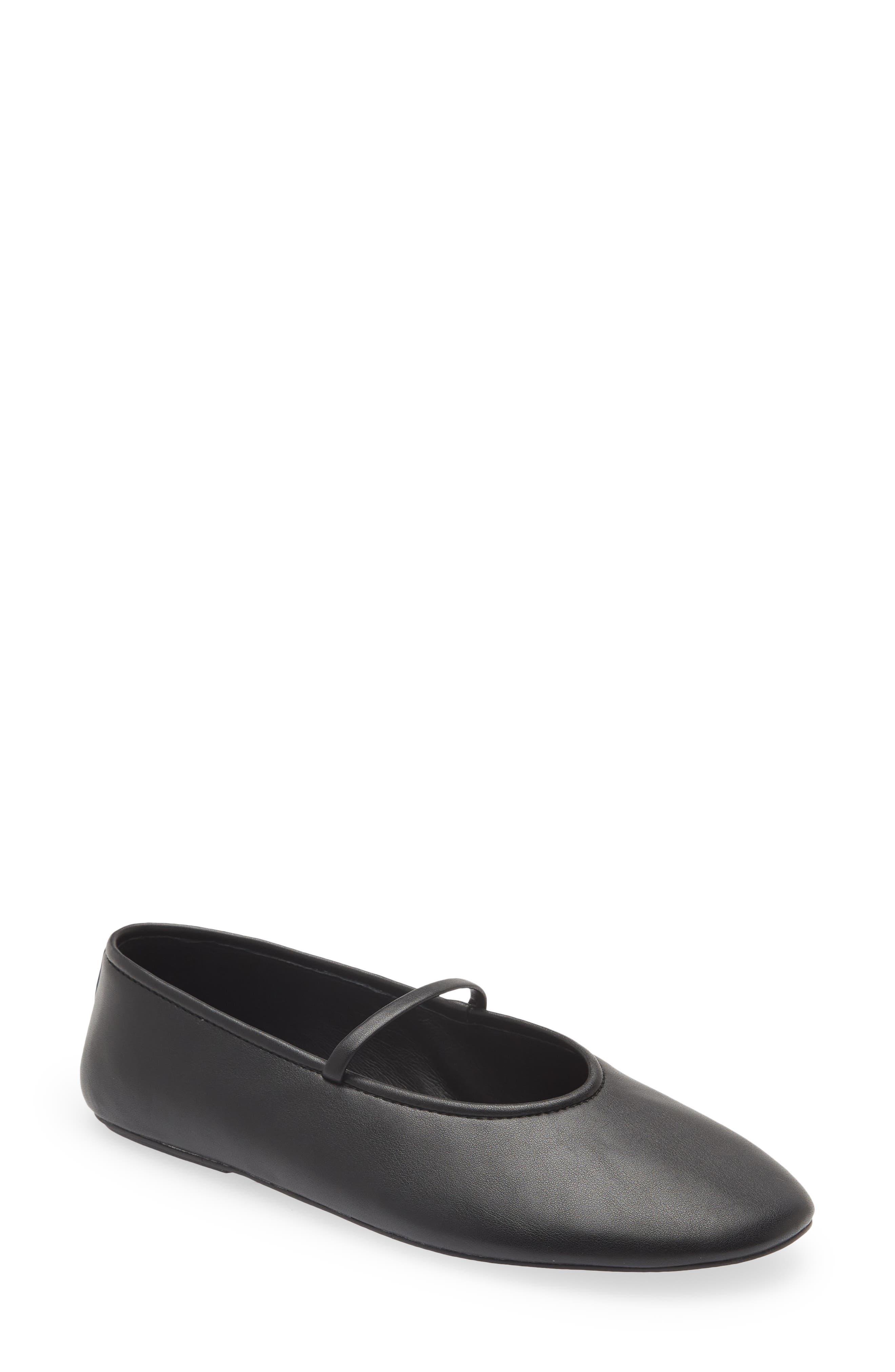 Jeffrey Campbell Dancerina Ballet Flat in Black Lyst