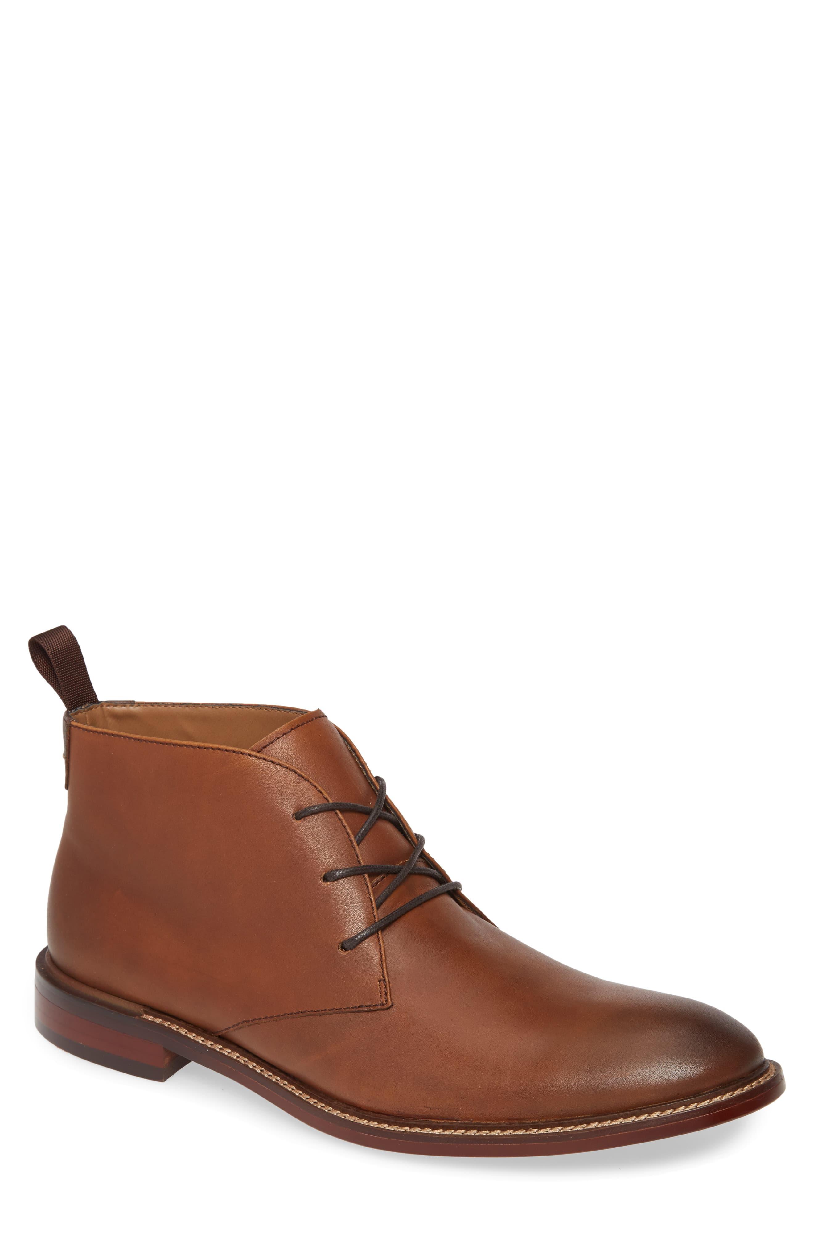 Nordstrom Leather Chase Chukka Boot in Tan Leather (Brown) for Men - Lyst