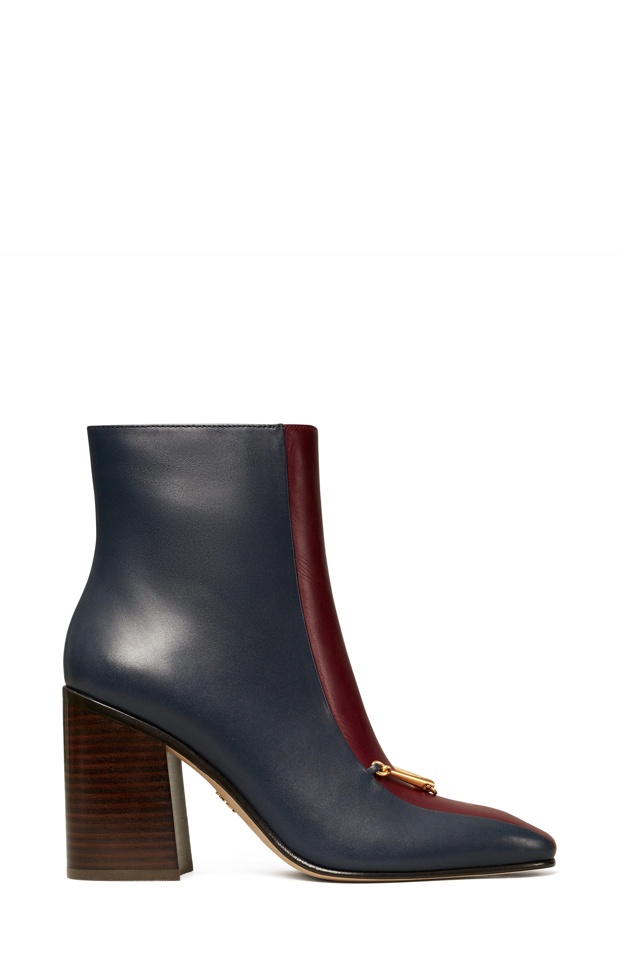 Tory Burch Equestrian Link Ankle Boot 
