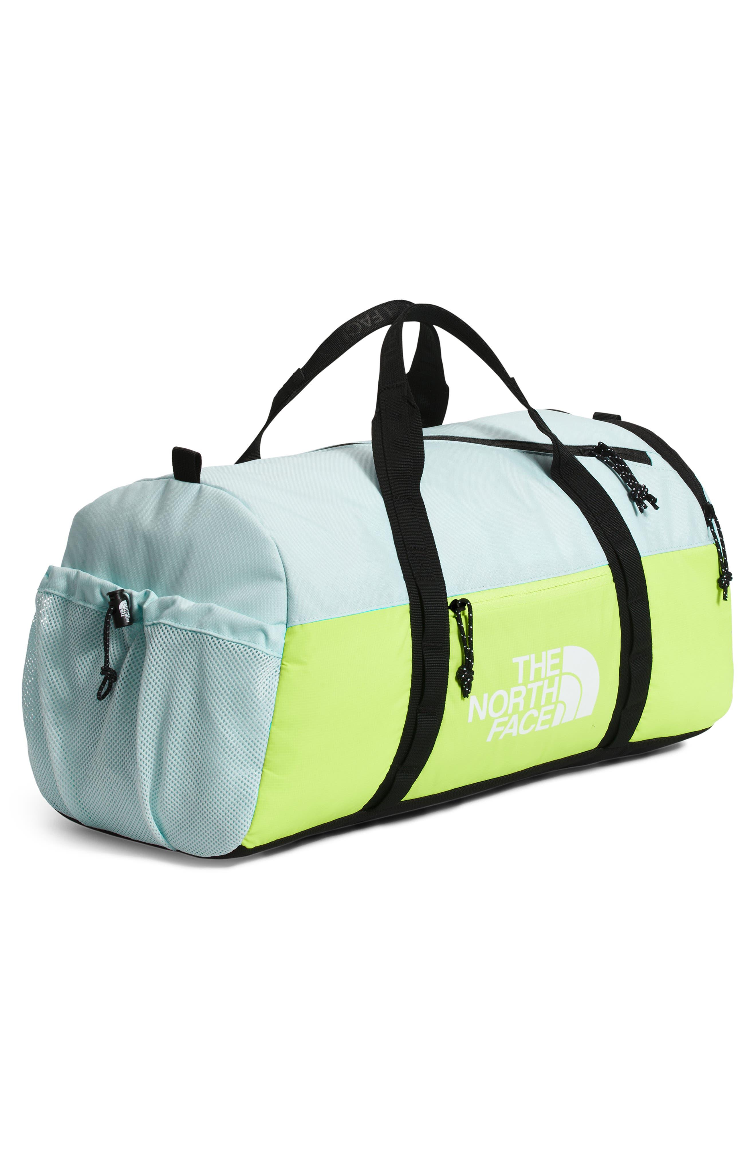 The North Face Bozer Water Repellent Duffel Bag in Green | Lyst