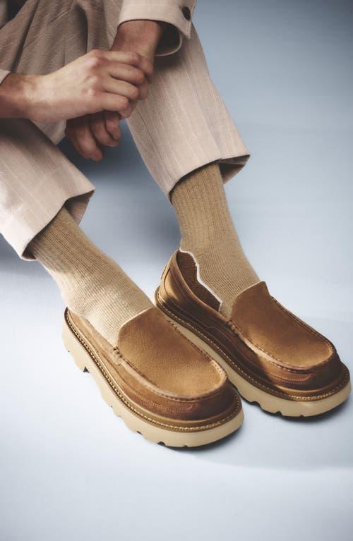 UGG Ascot Lug Loafer in Brown for Men | Lyst