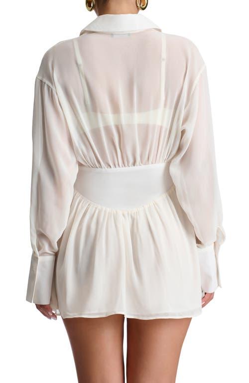 stockings mini dress Coquette Mini Dress With Cardigan