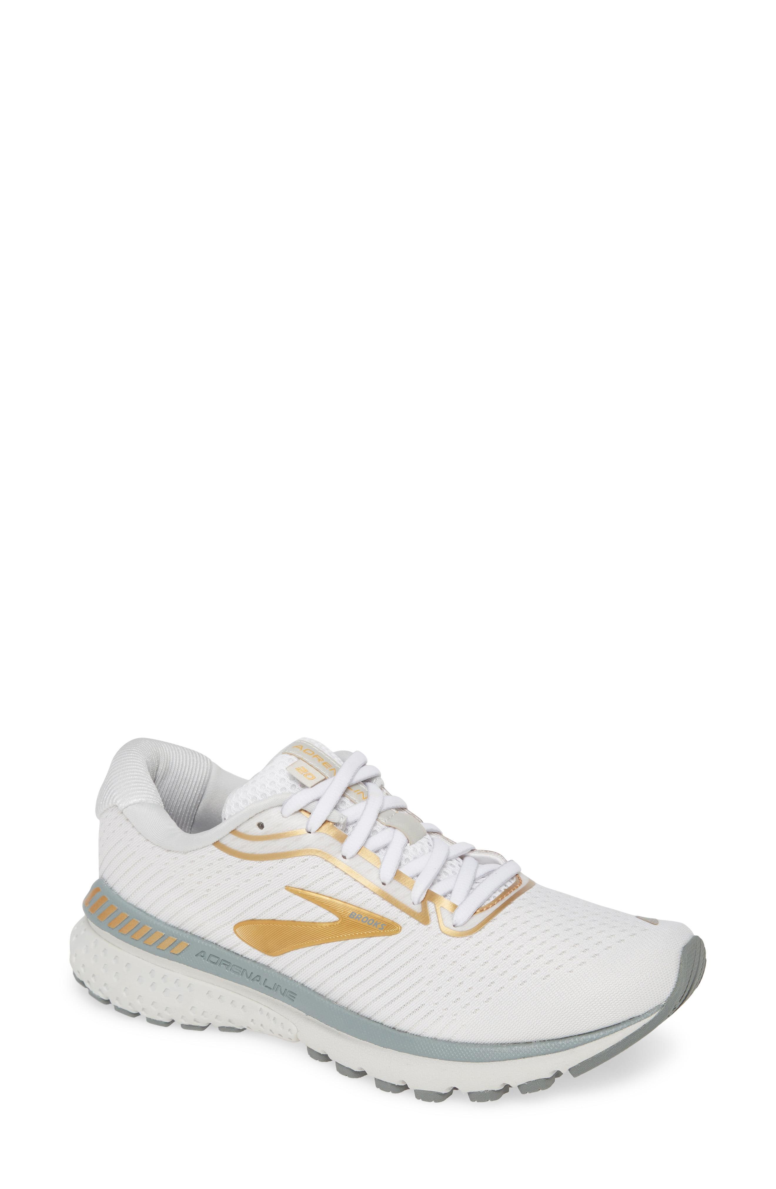 brooks white sneakers