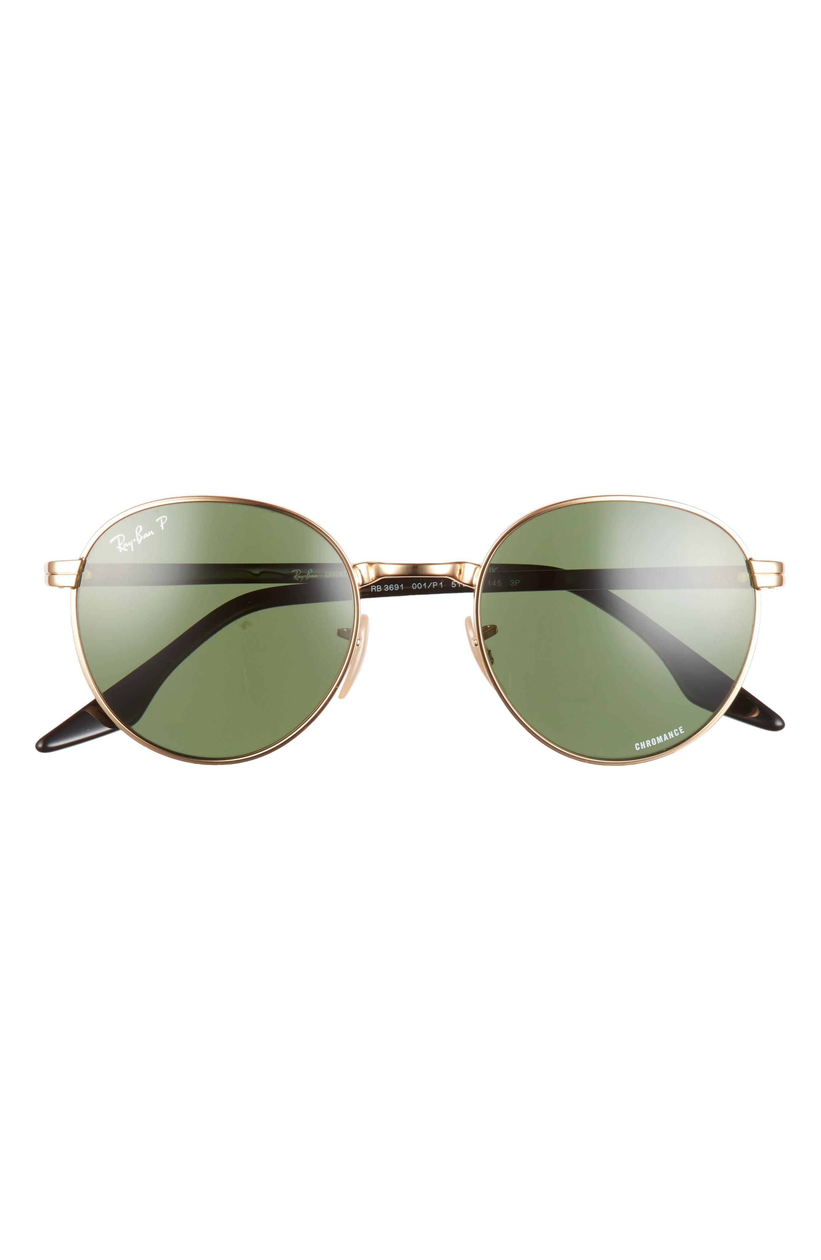 Ray-Ban 51mm Polarized Phantos Sunglasses in Green | Lyst