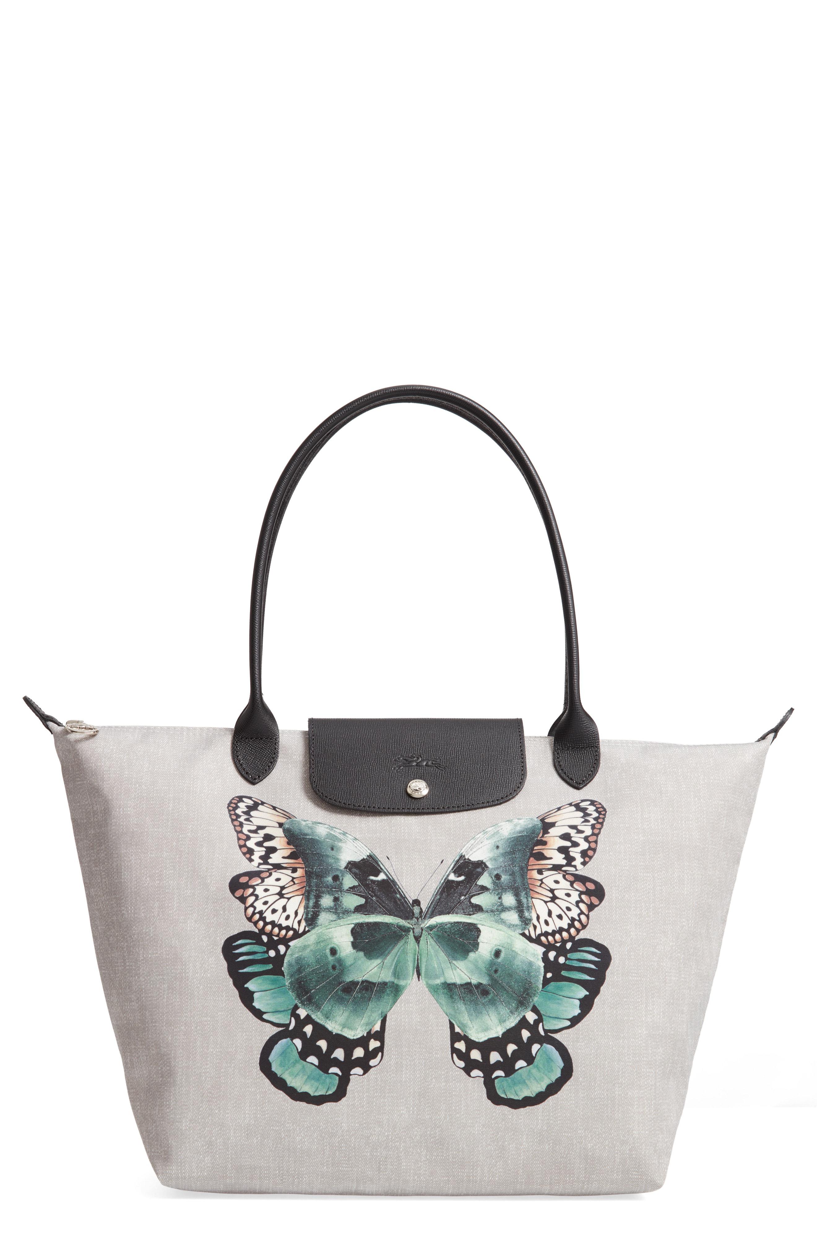 longchamp butterfly bag