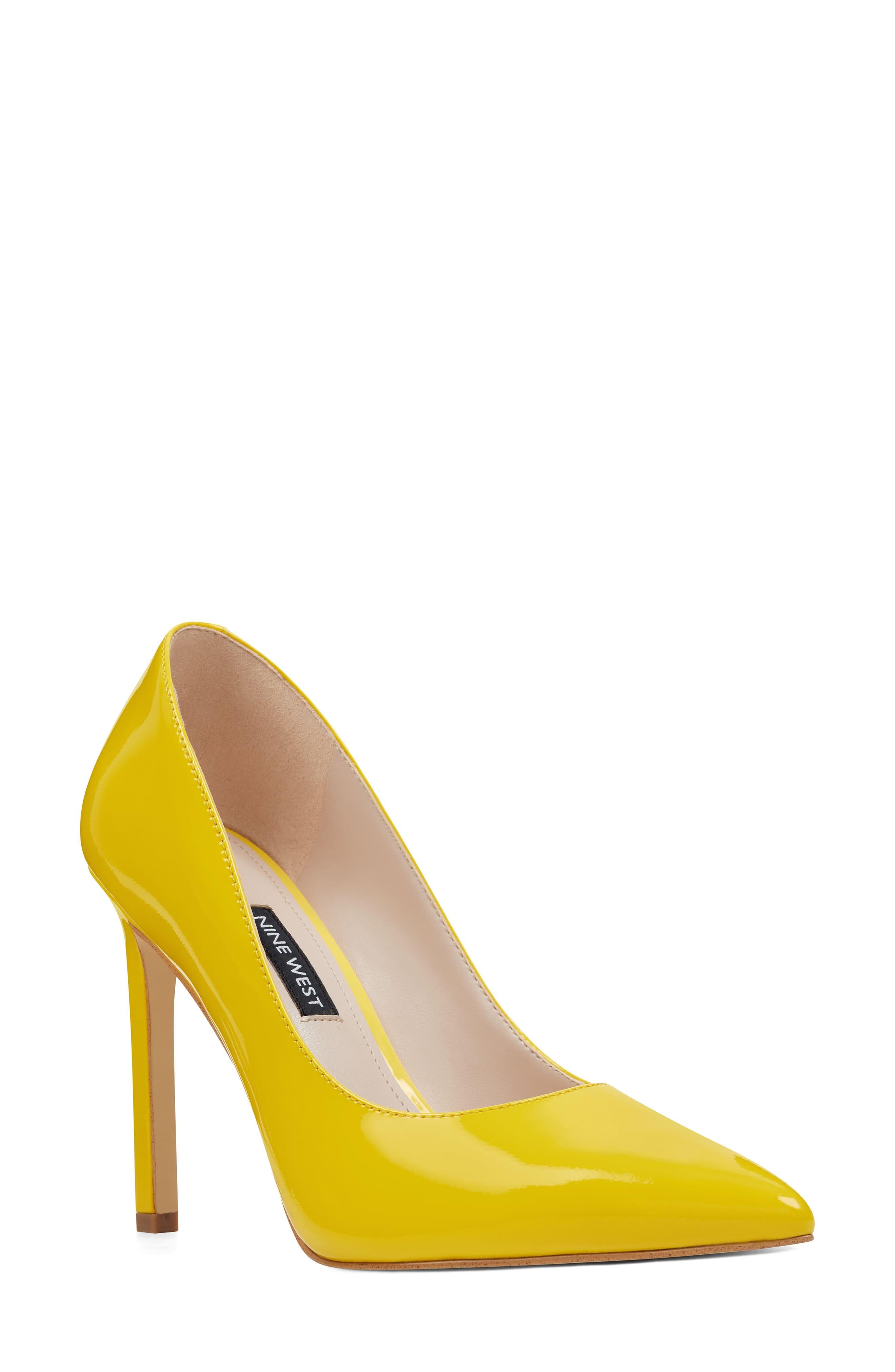 nine west patent leather pumps