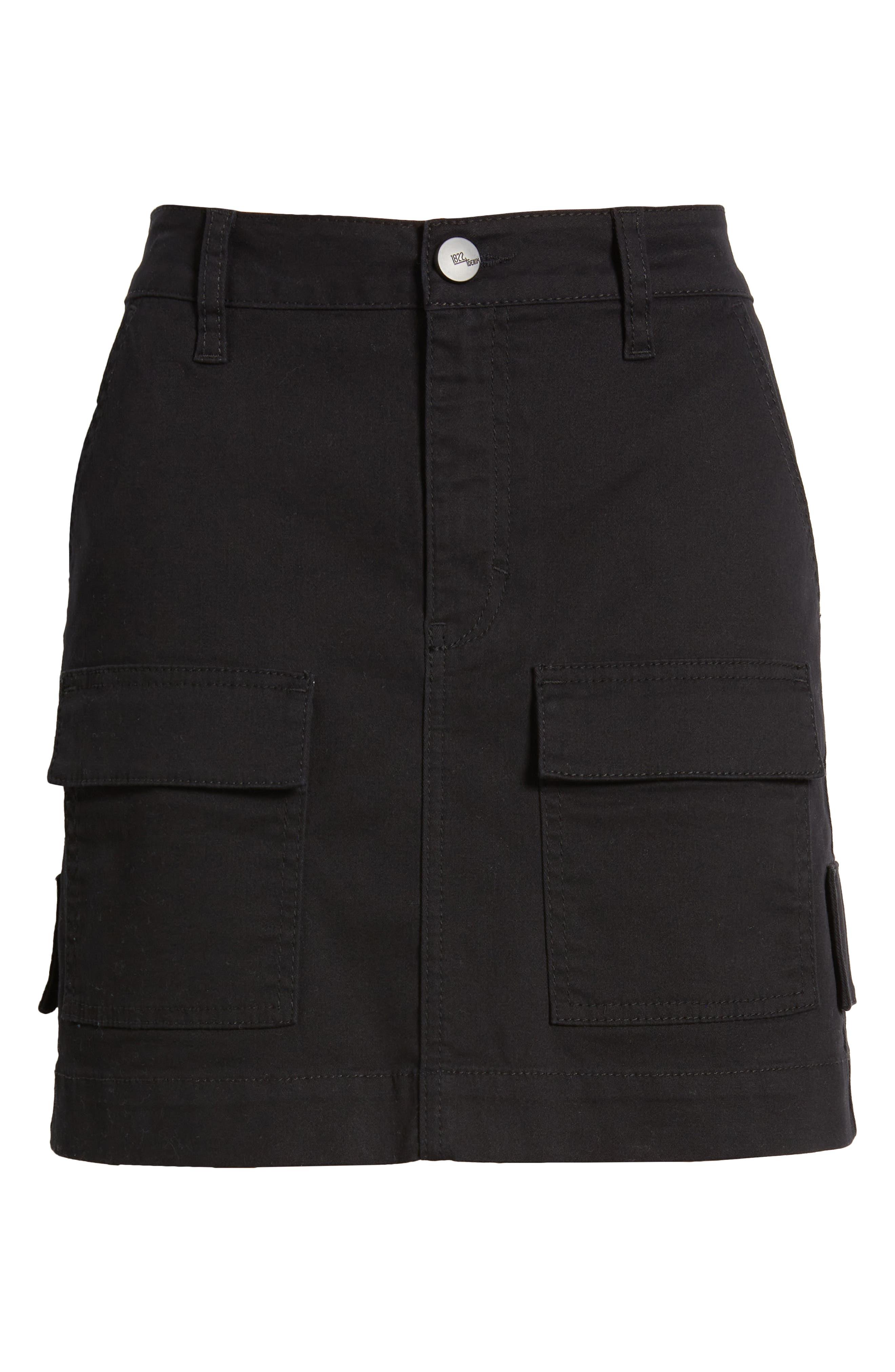 1822 white denim shop skirt