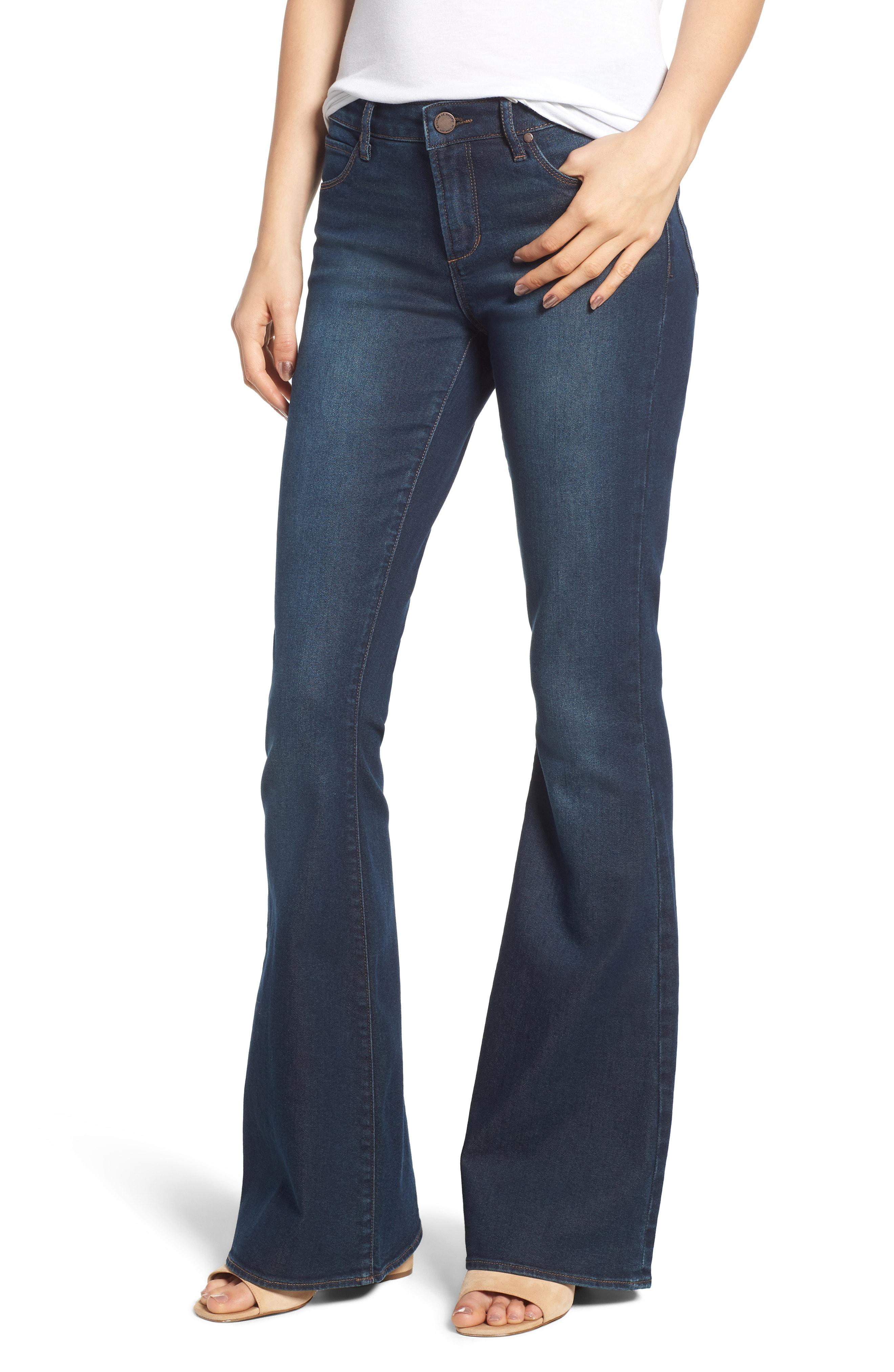 Flare jeans for short legs image