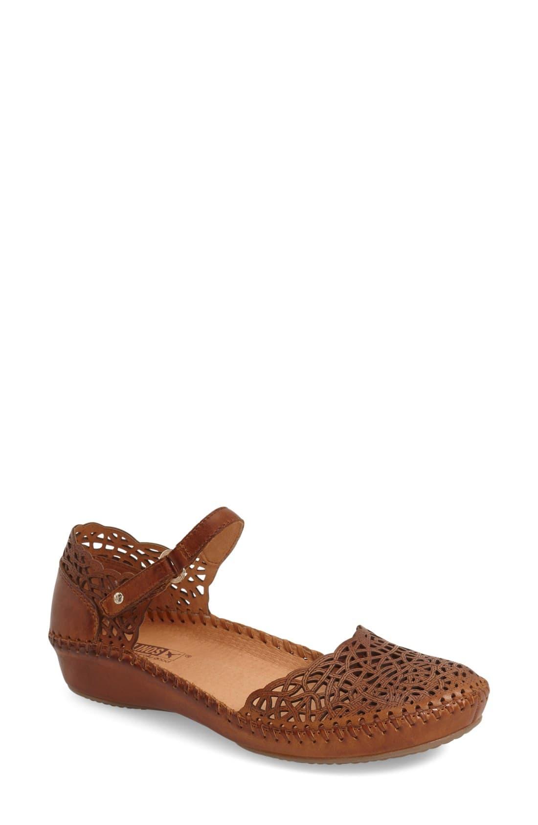 Pikolinos Leather P. Vallarta Mary-Jane Shoes in Brown - Lyst
