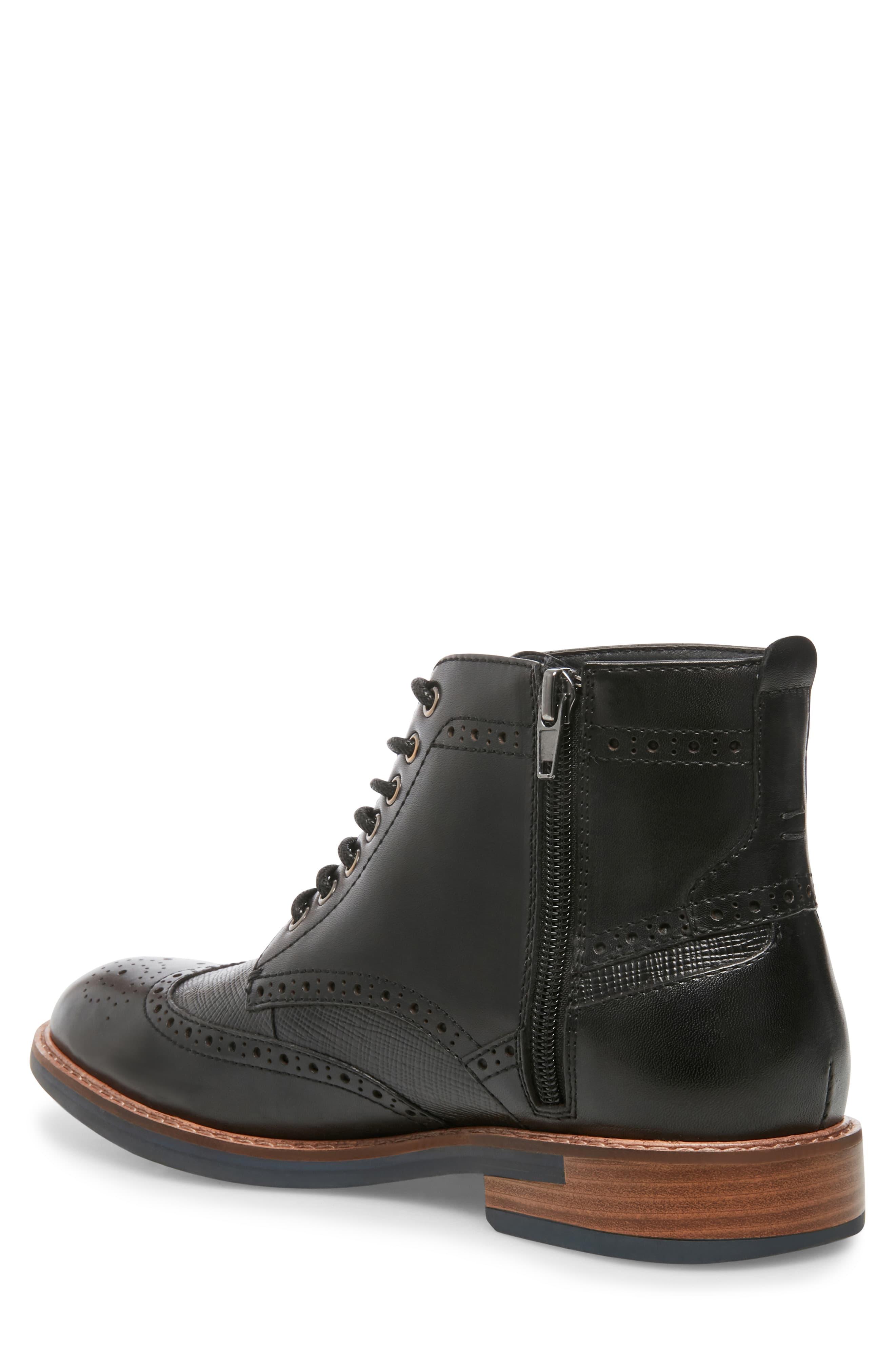 steve madden wingtip boots