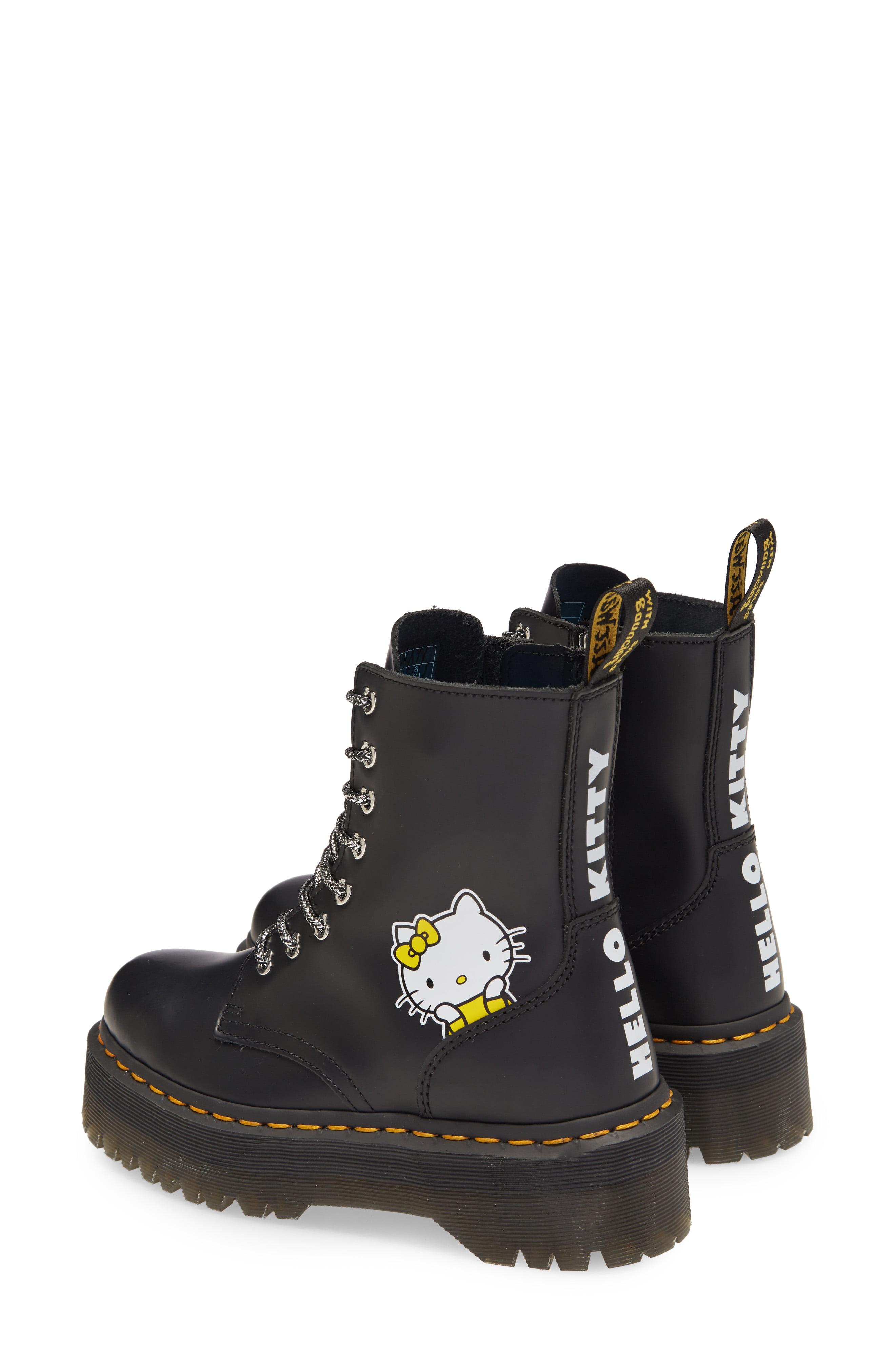 dr martens boots hello kitty
