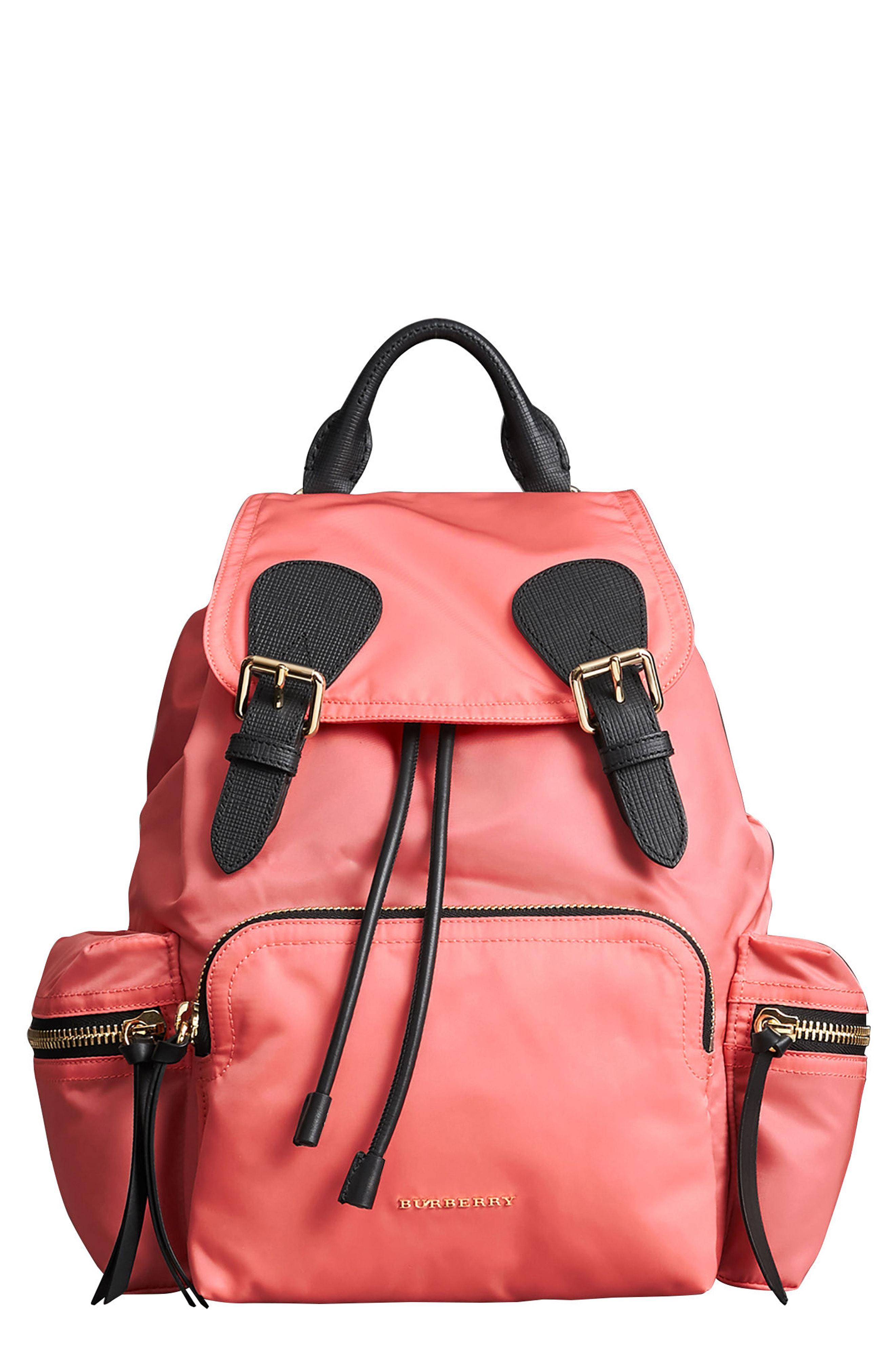 burberry backpack pink