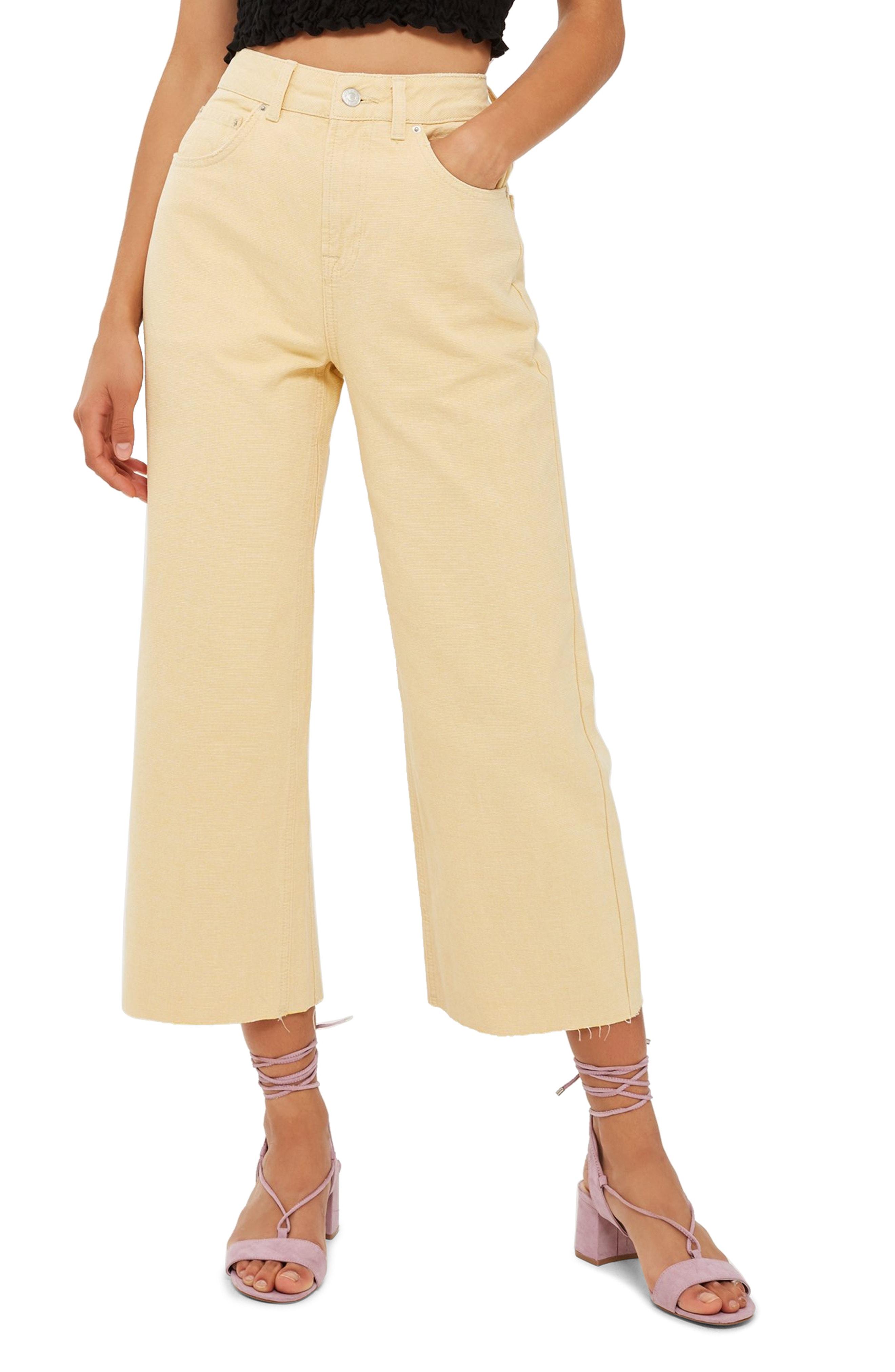 Yellow Wide Leg Jeans Top Sellers, UP 