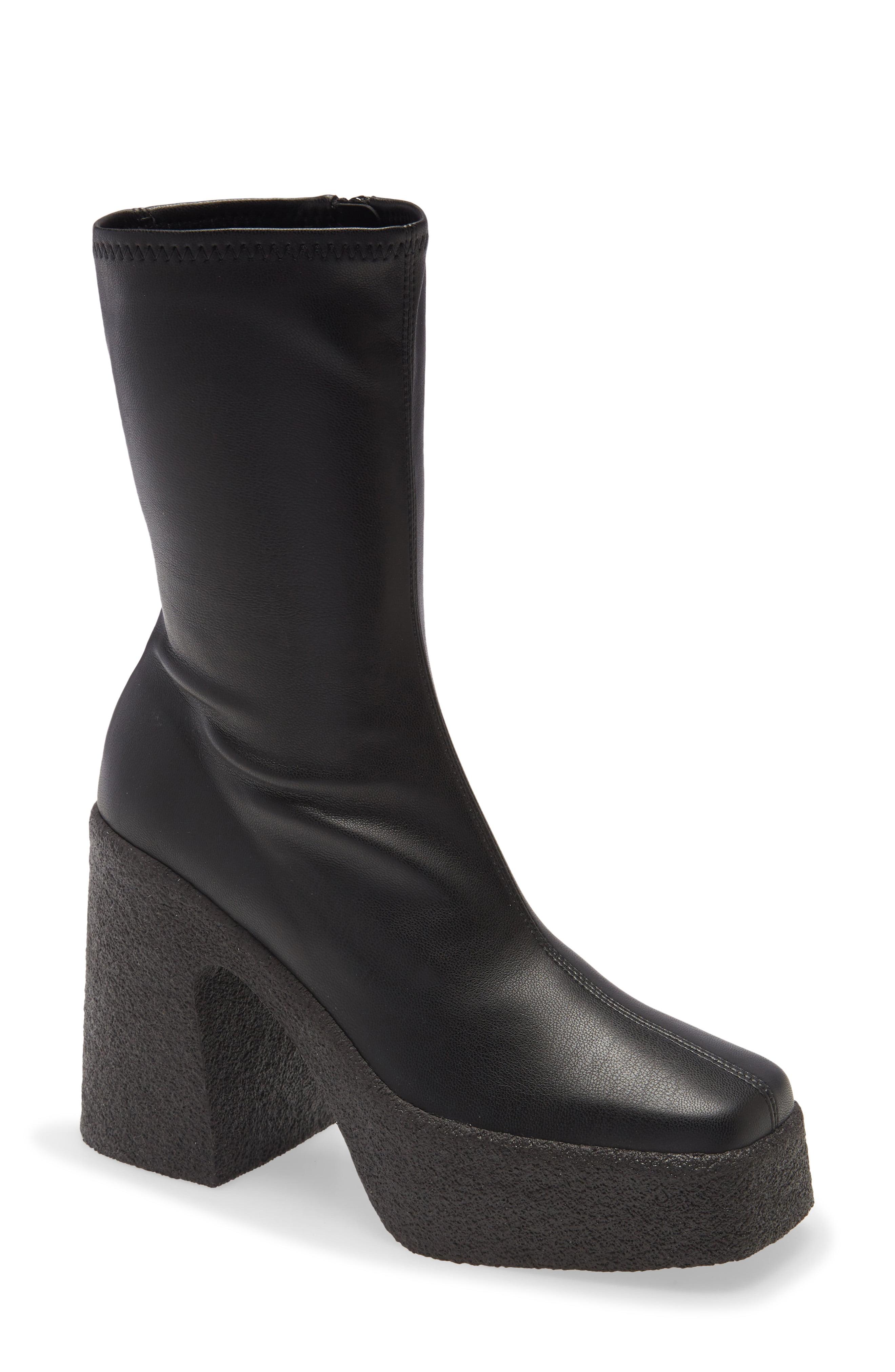 city block square toe 45 bootie