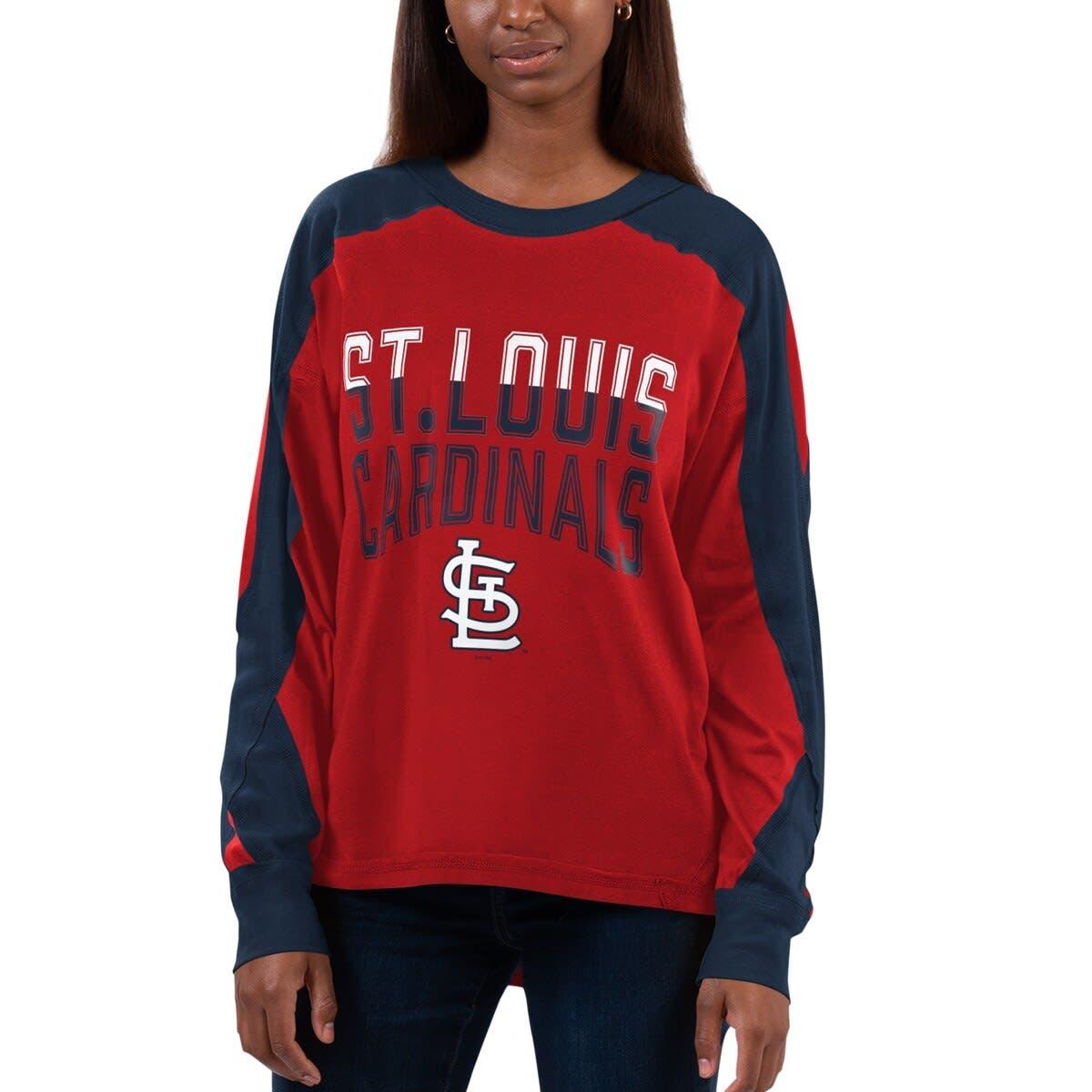 St. Louis Cardinals G-III 4Her by Carl Banks Women's City Graphic Pullover  Hoodie - White