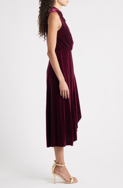 vince camuto velvet dress Women's Bodycon Midi 90% polyester Vince Camuto - Cowl Neck