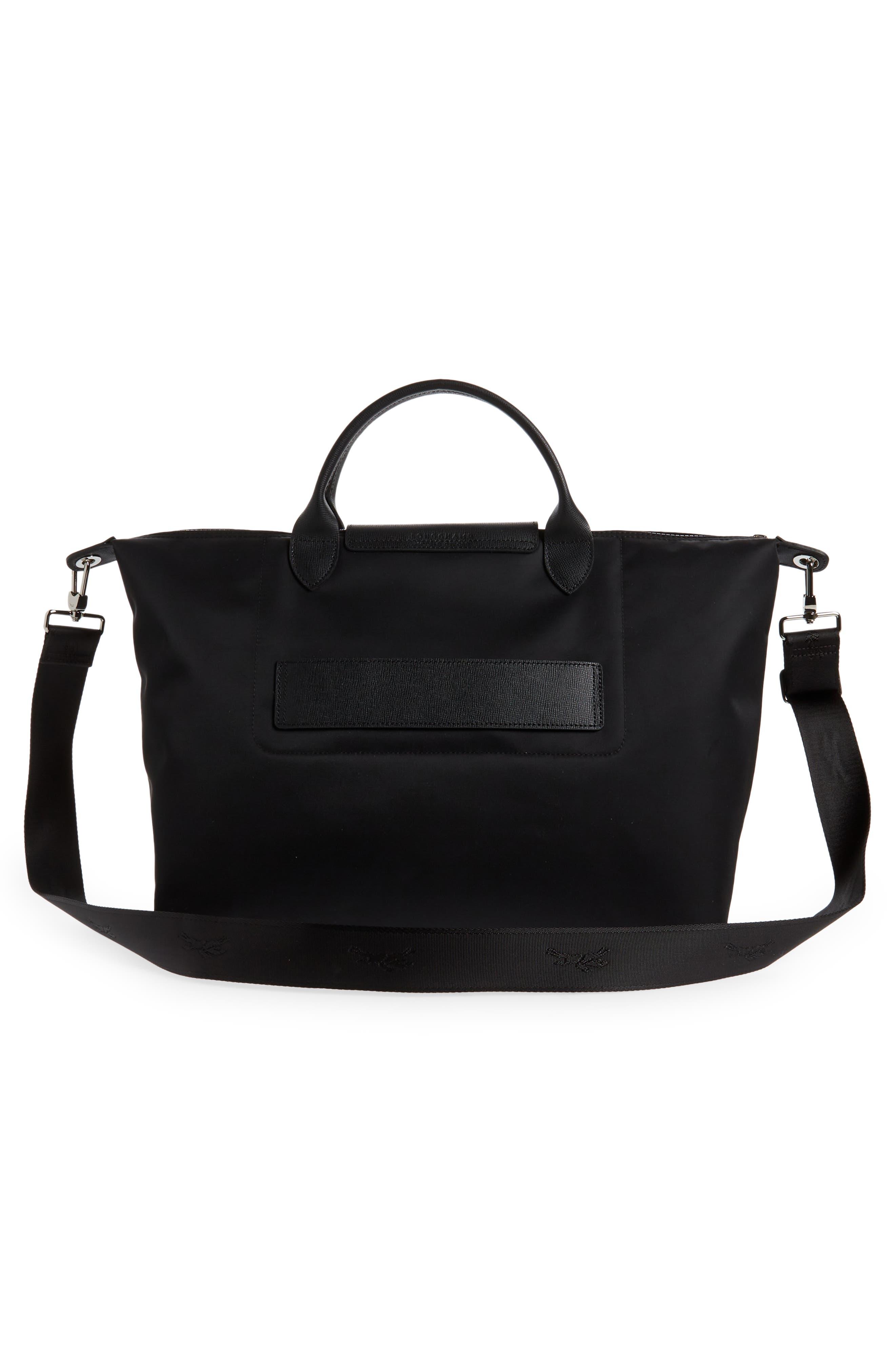 Longchamp Large Le Pliage Neo Travel Bag in Black | Lyst