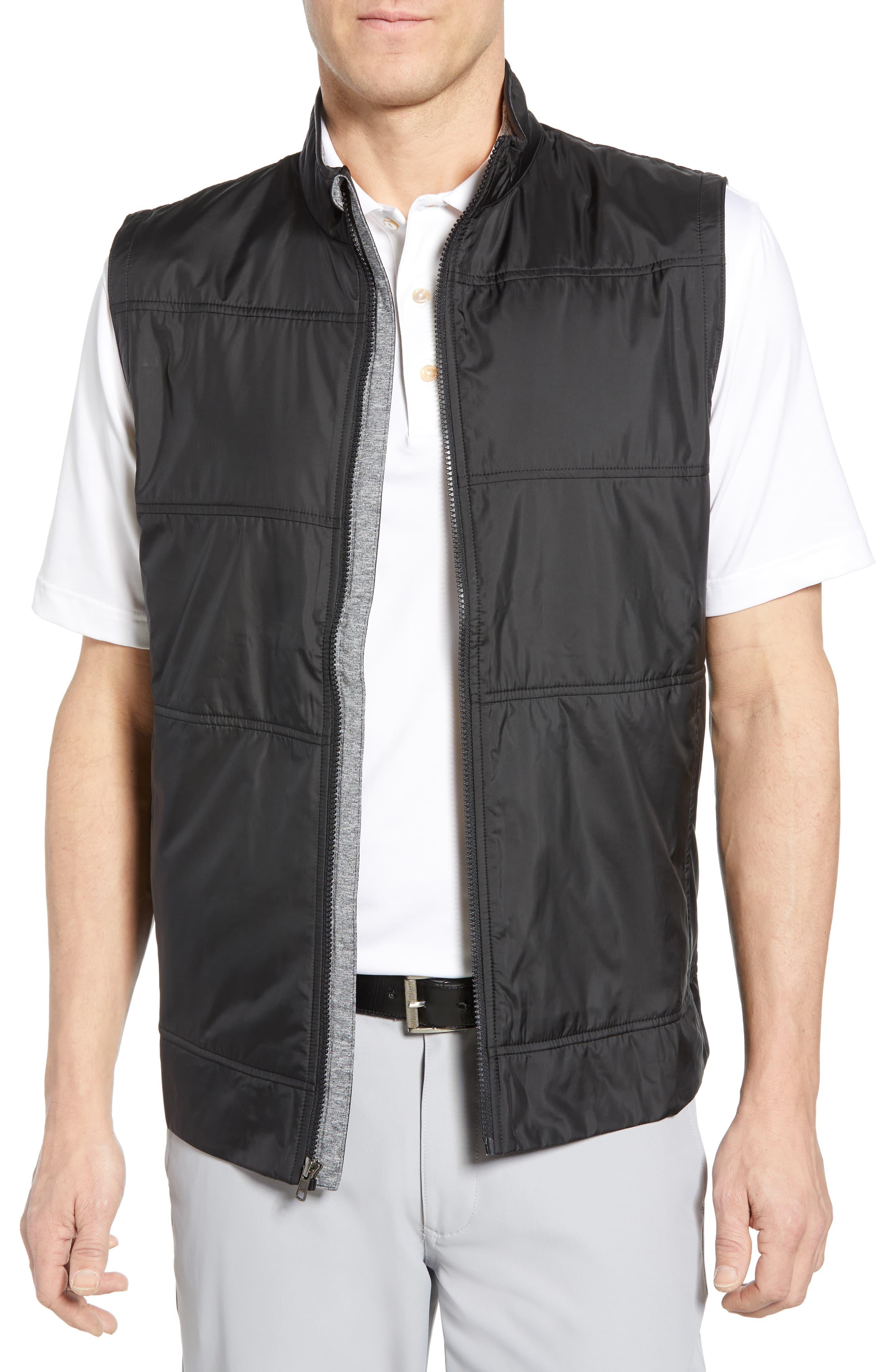 Cutter & Buck Stealth Quilted Vest in Black for Men Lyst