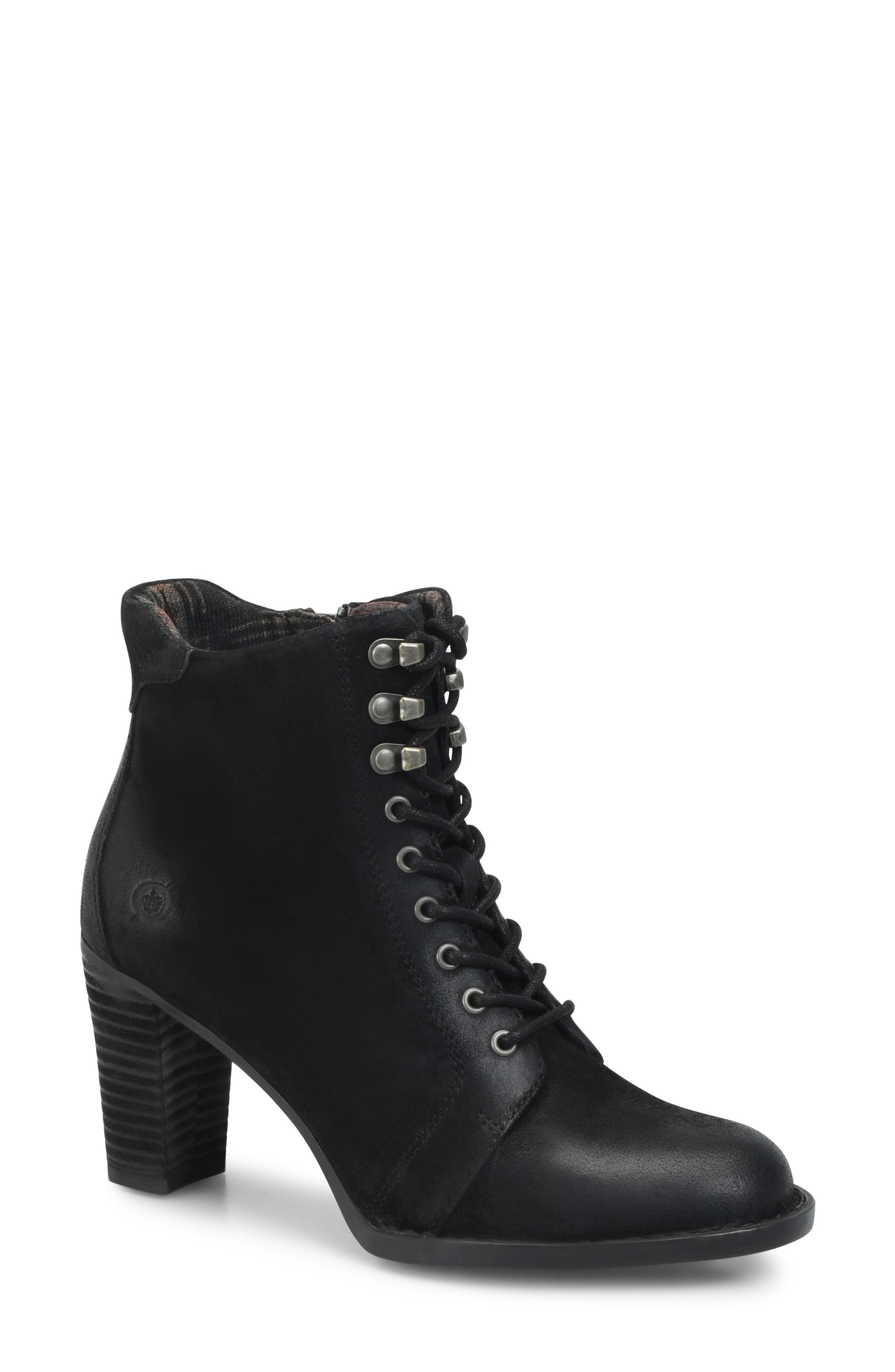 born lace up ankle boots