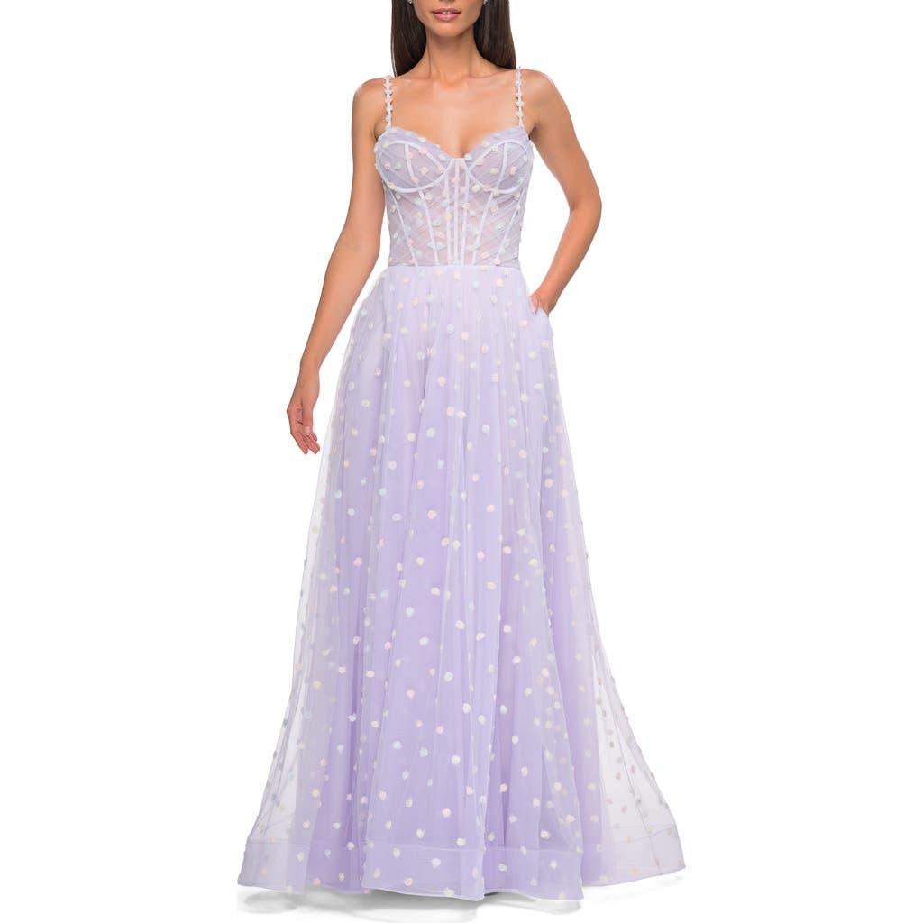 strapless open back dress Alasia Mini Dress Deep Mauve Polka Dot