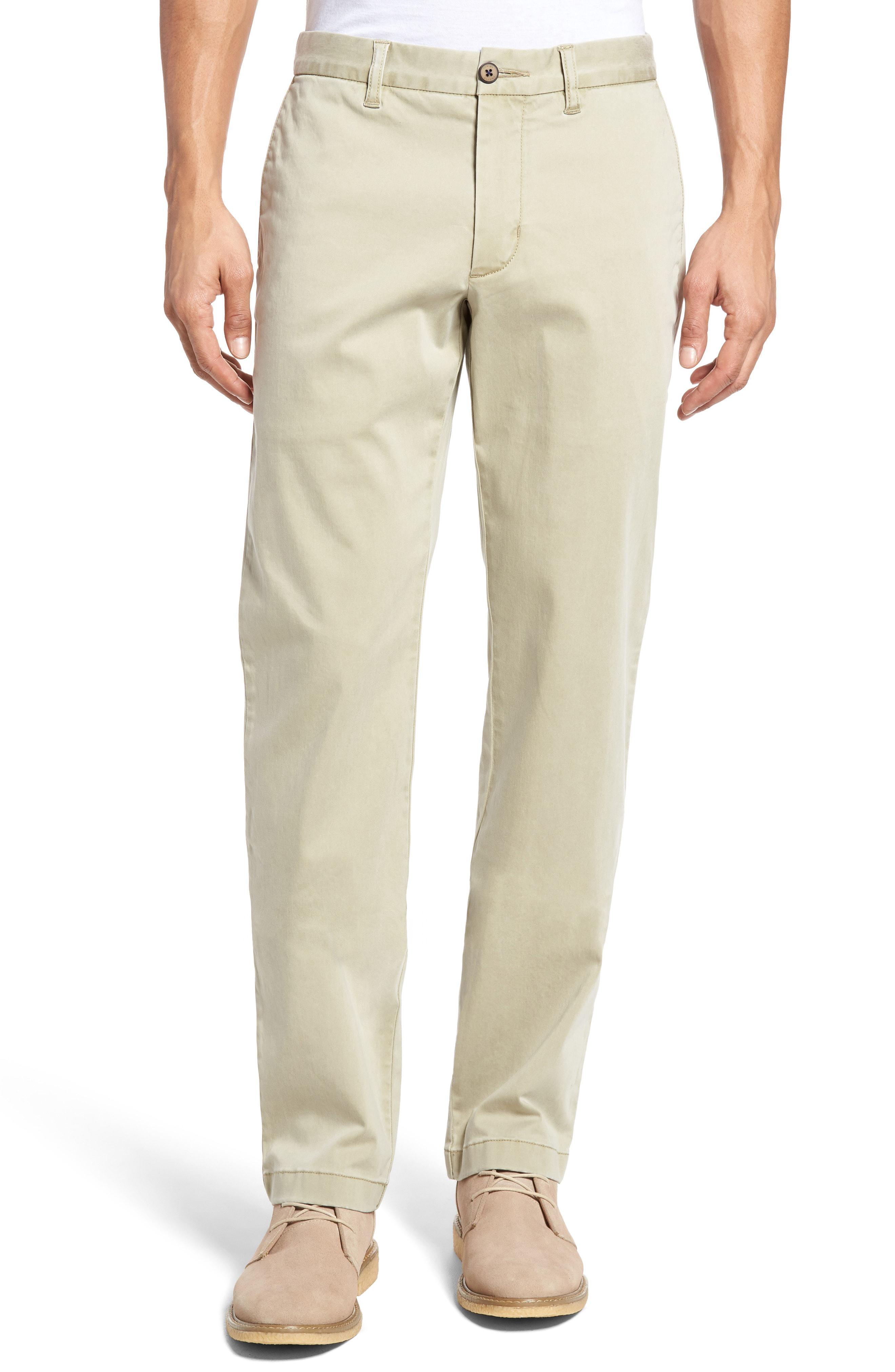 Tommy Bahama Cotton Boracay Flat Front Pants in Beige (Natural) for Men ...
