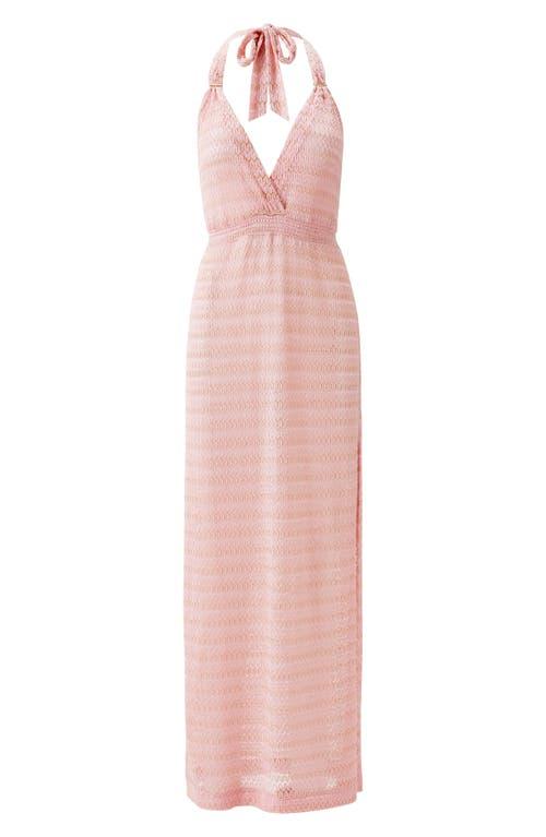 melissa odabash metallic dress Melissa Odabash One-shoulder Belted Ruched Metallic Knitted Maxi Dress In  Silver