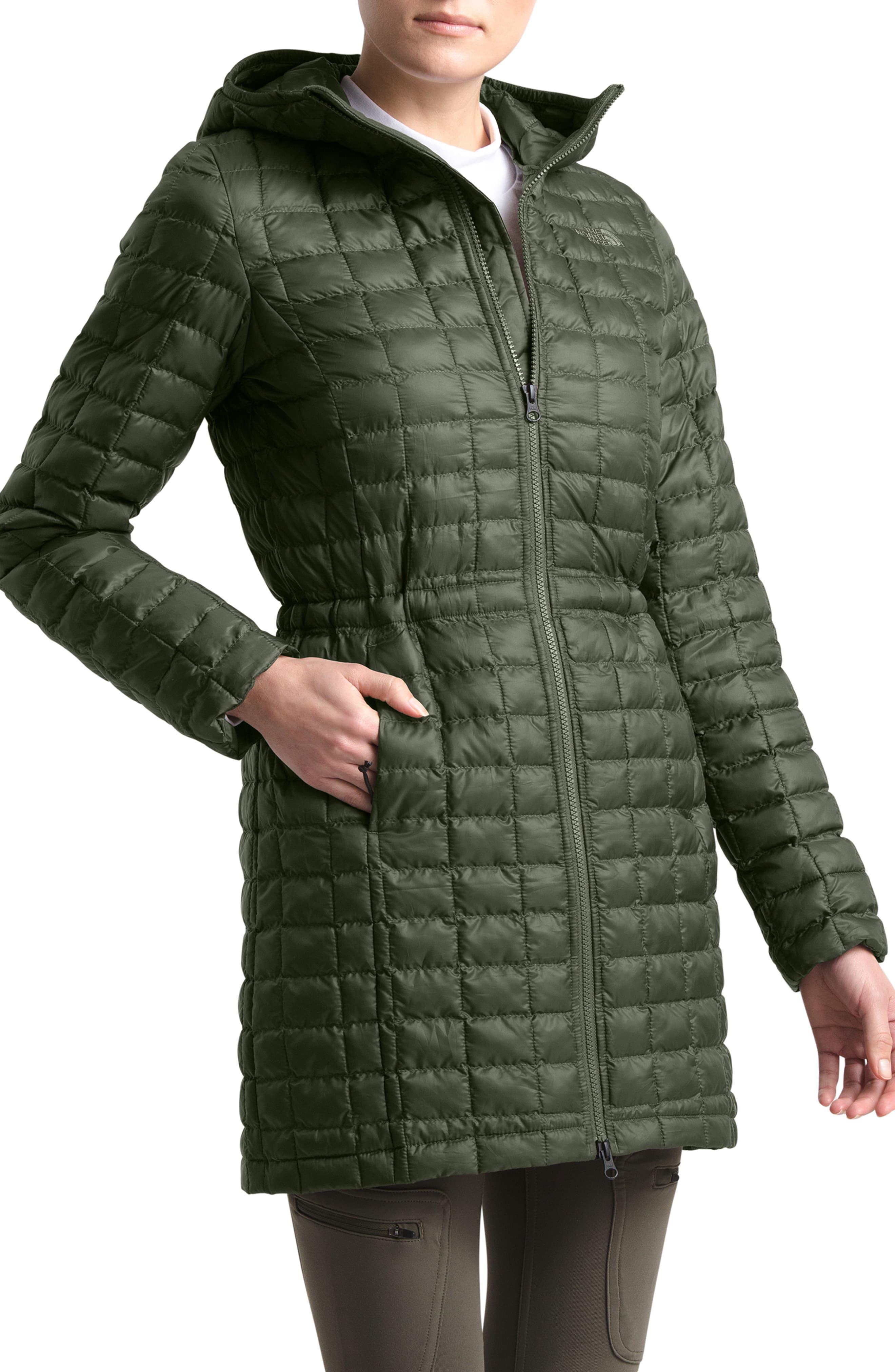 The North Face Synthetic Thermoball Eco Insulated Parka in Green Lyst