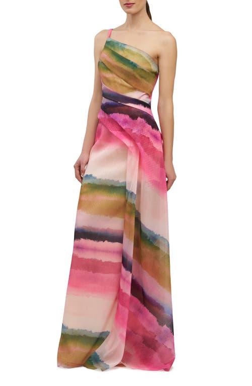 kay unger asymmetrical dress Kay Unger Illusion Jewel Neck Sleeveless Zipper Closure Asymmetrical S   Curated Brands