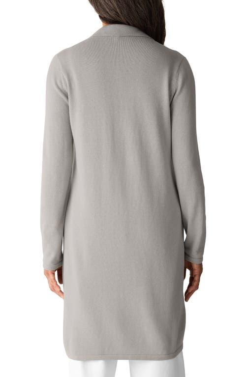 Cardigan Eileen Fisher Ceinturé Tencel Coton Bio Soie - Taille L - Neuf Avec Étiquettes