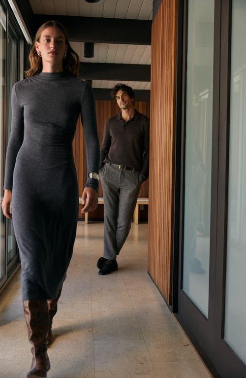 Rails Margaret Long Sleeve Midi Sweater Dress in Black Lyst