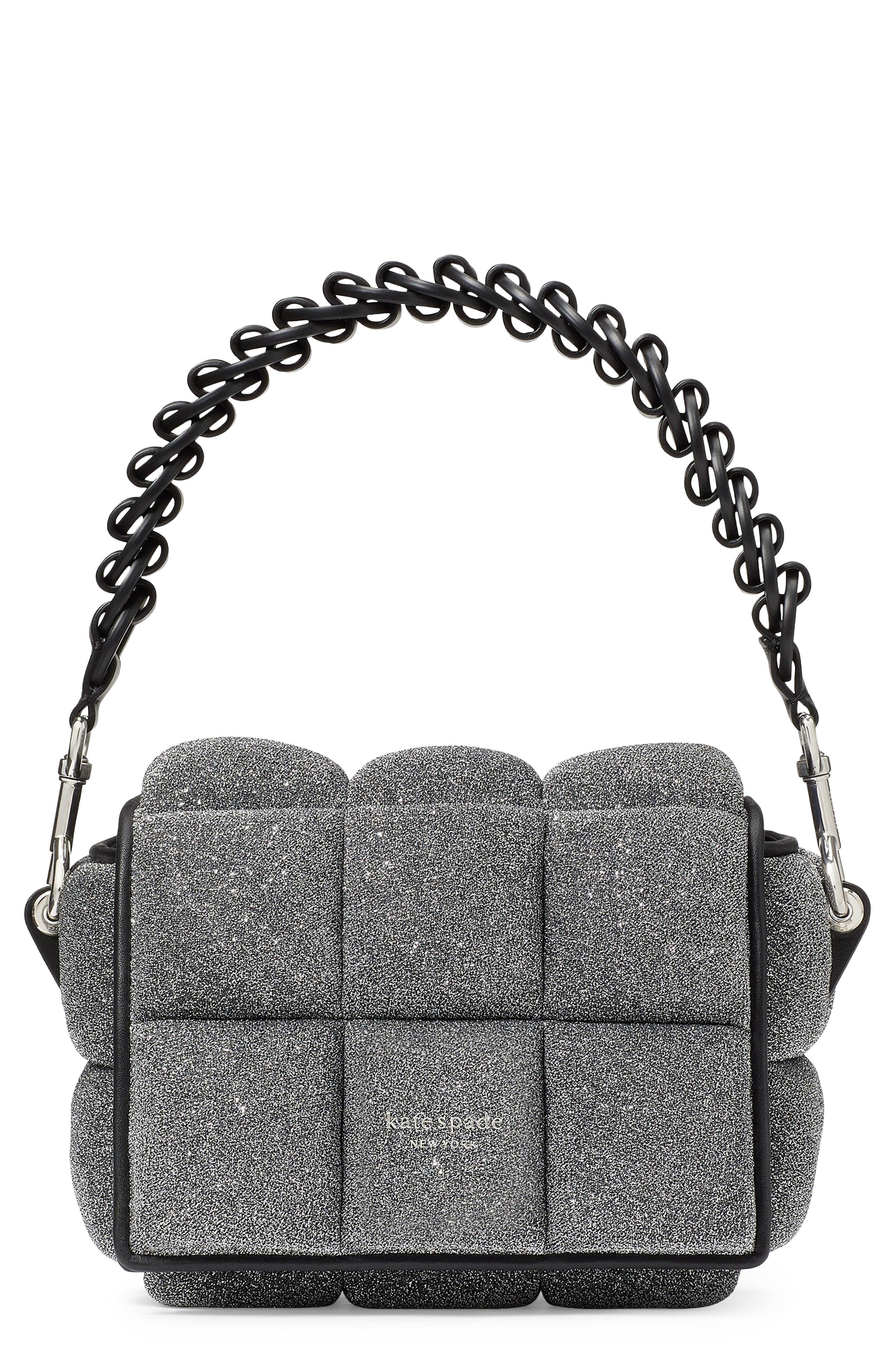 Kate Spade Boxxy Quilted Fabric Crossbody Bag in Gray Lyst