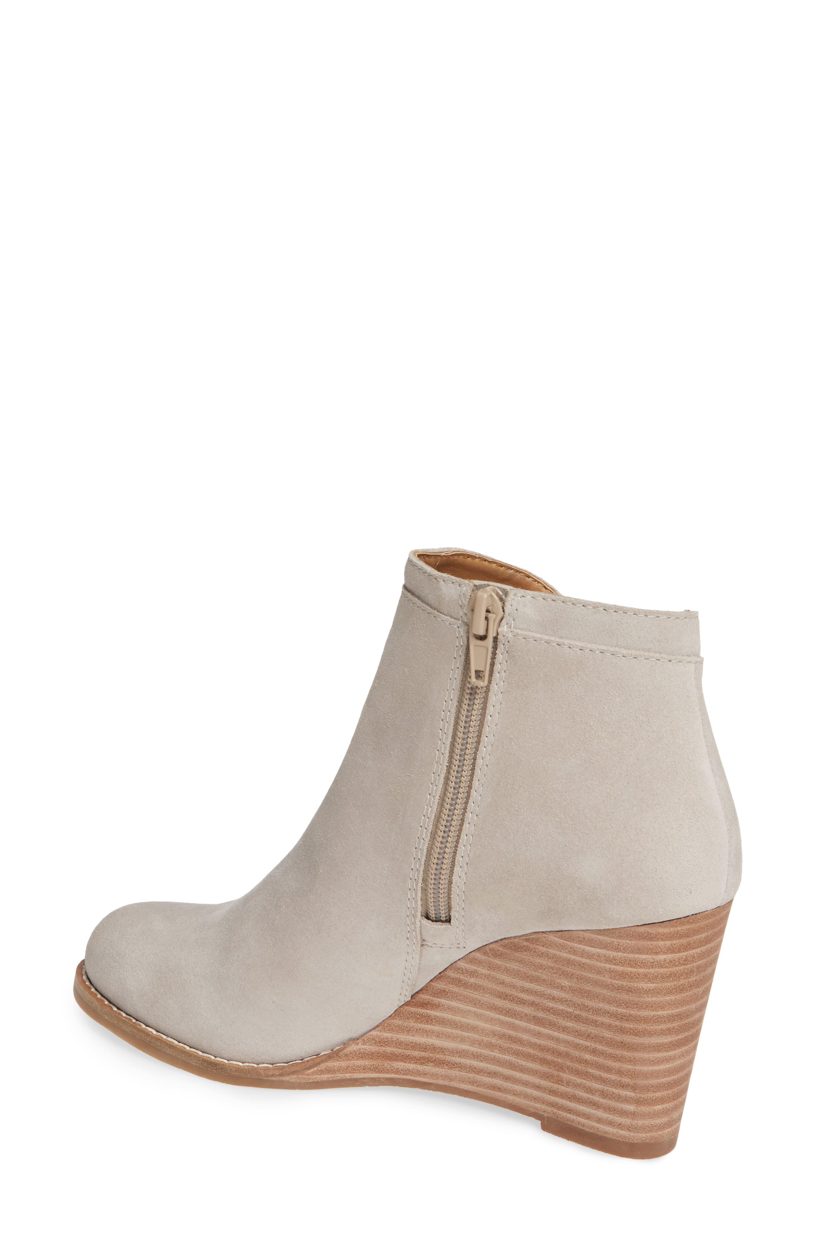 lucky brand yimina wedge bootie