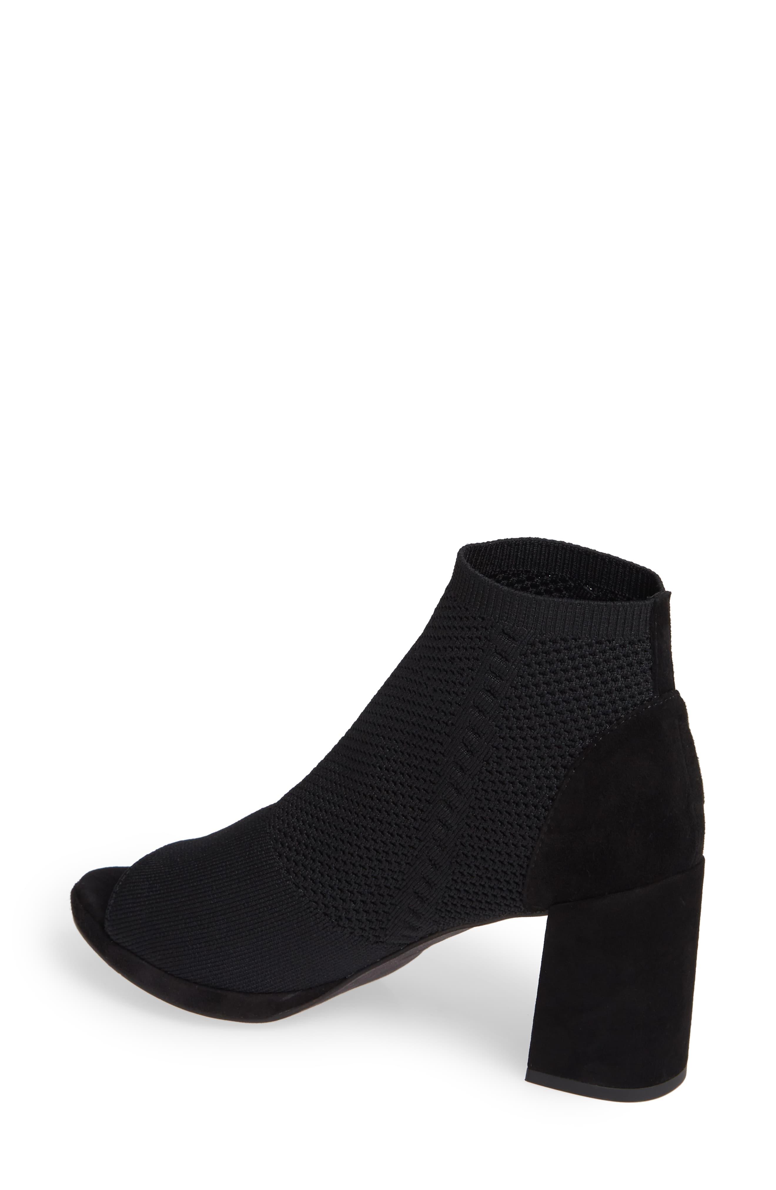 eileen fisher open toe bootie