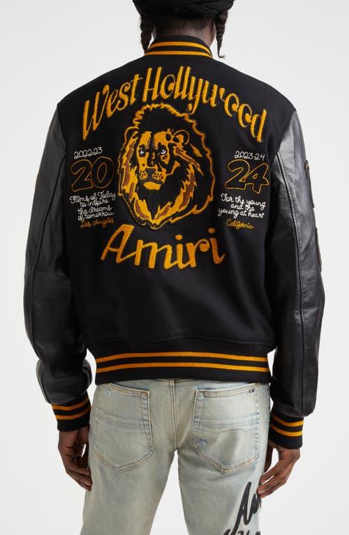 AMIRI アミリ ライオンバーシティジャケット AMIRI Lion Varsity Jacket Amiri