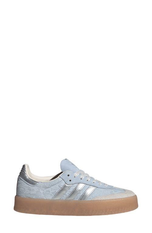 adidas gazelle silver green womens Adidas Originals main image 1