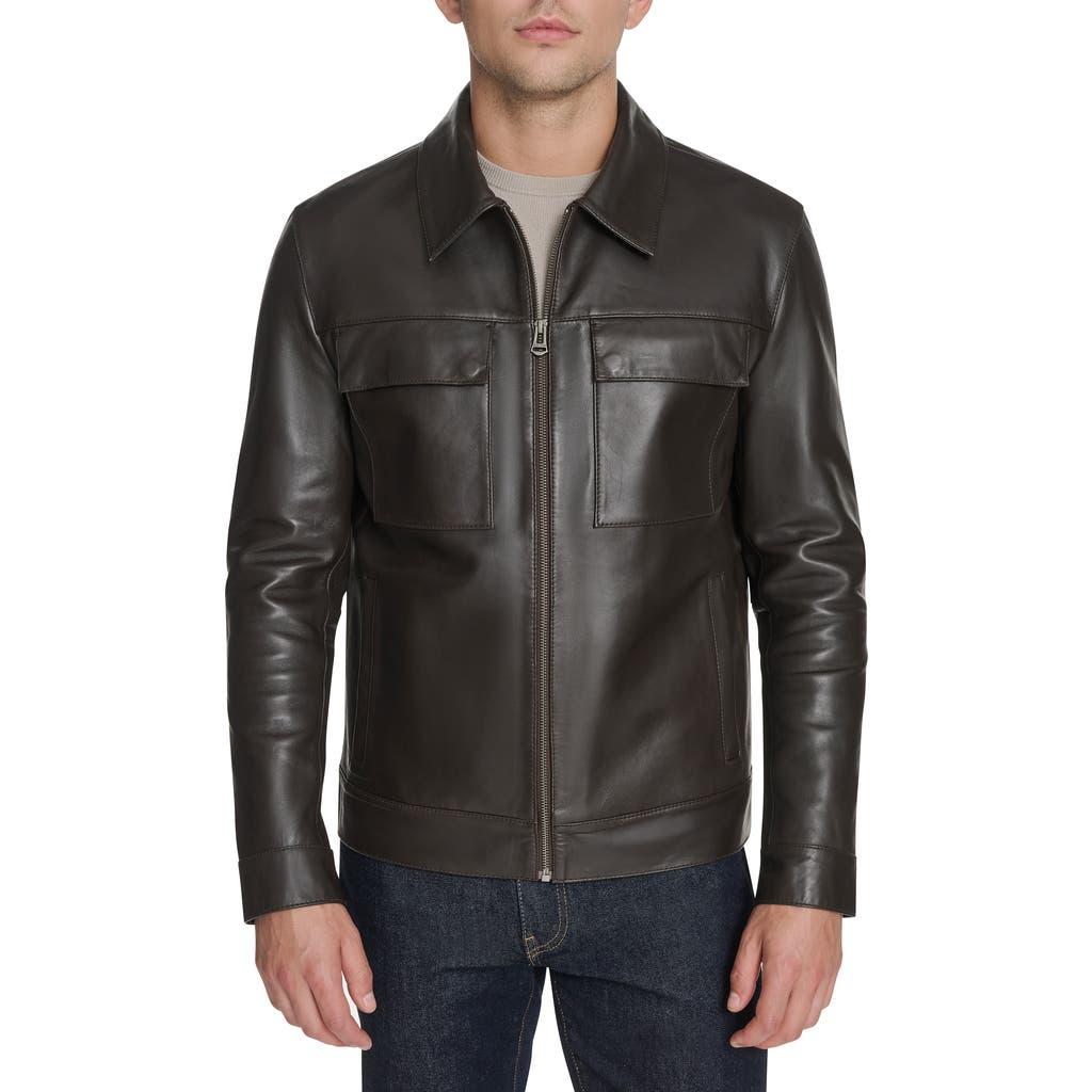 Men's Cole Haan Leather jackets from $175 | Lyst