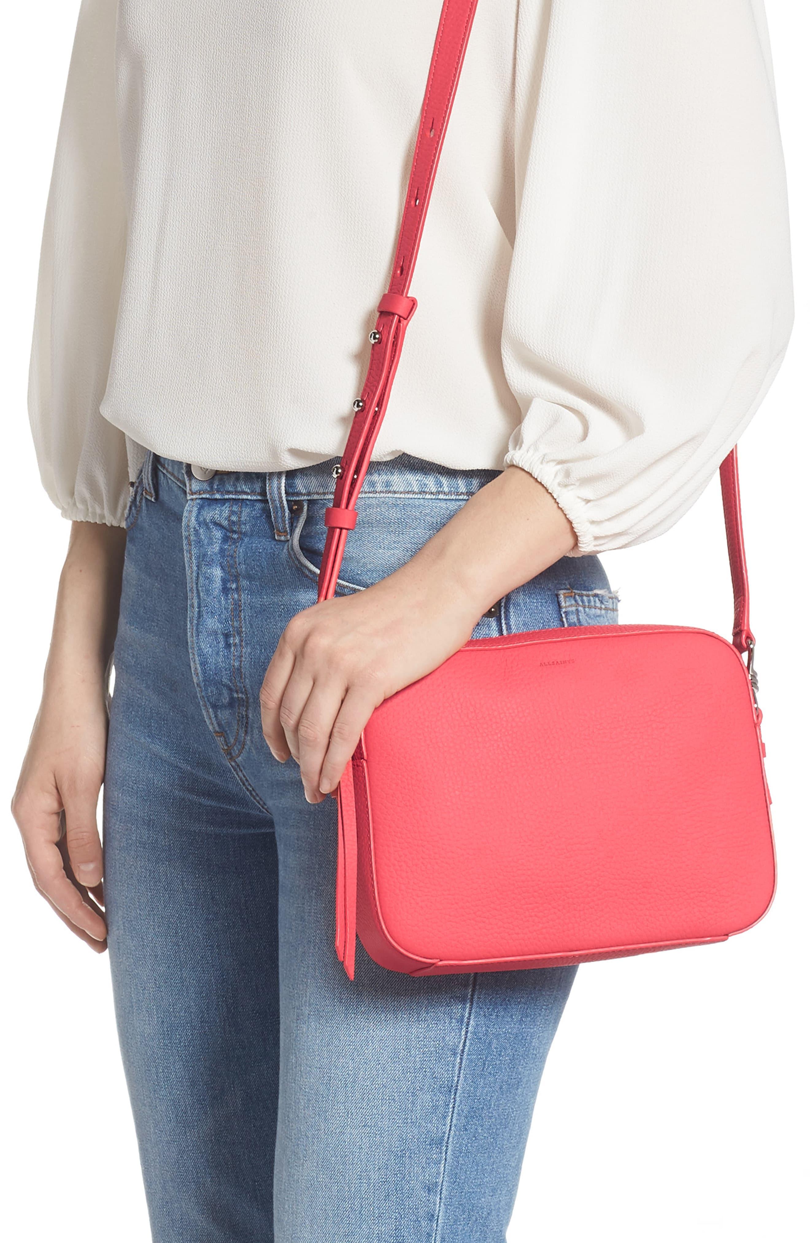 all saints captain flap bag