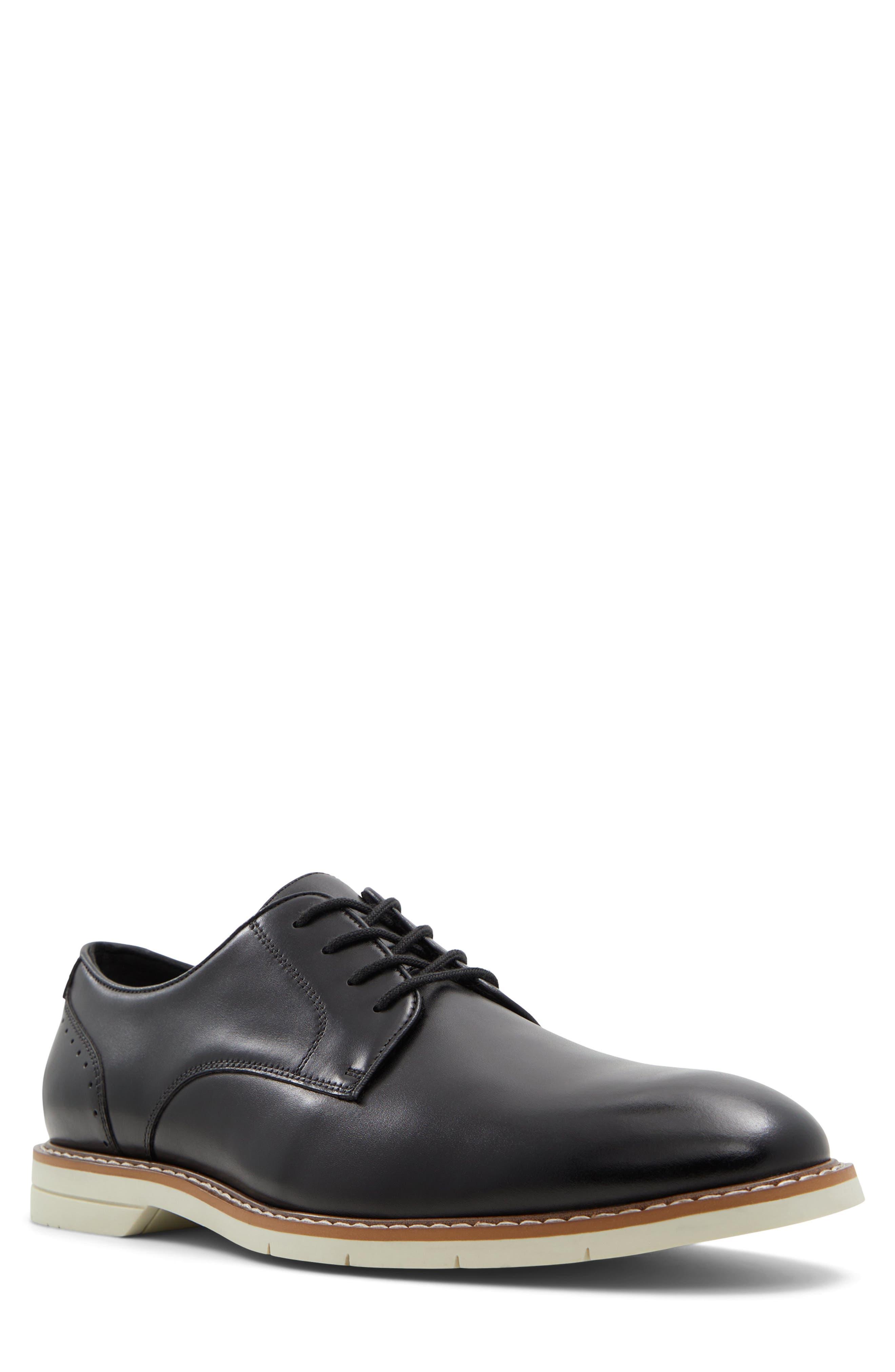 ALDO Faro Plain Toe Derby in Black for Men | Lyst