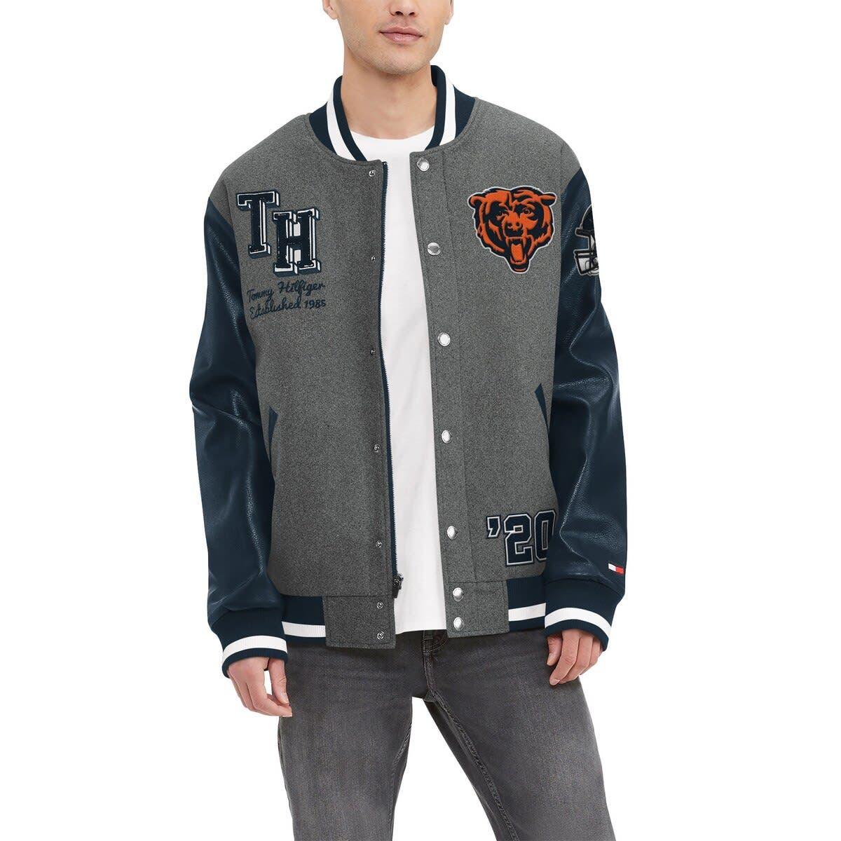 Tommy hilfiger georgie varsity leather jacket cheap