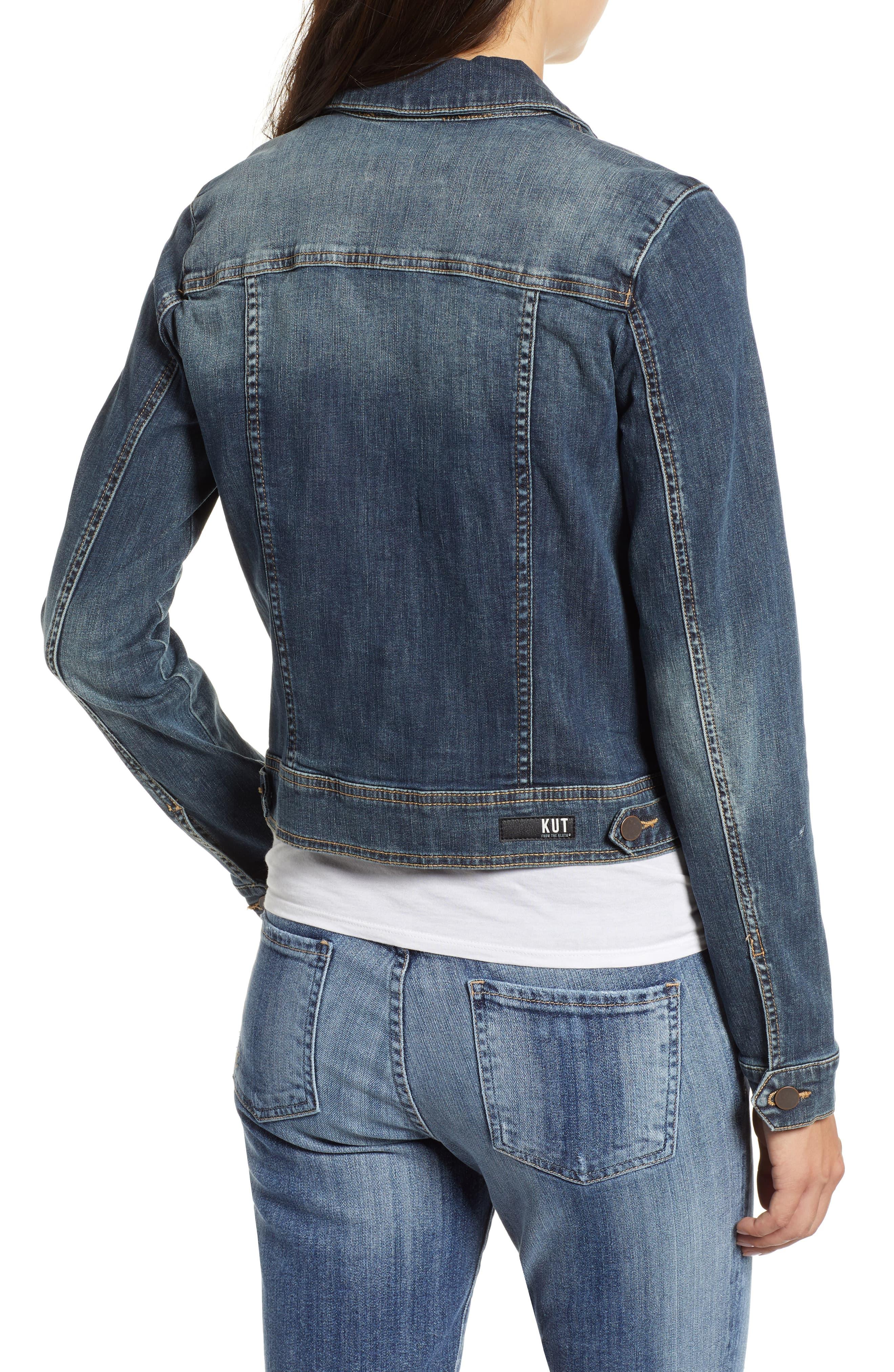 helena denim jacket kut from the kloth