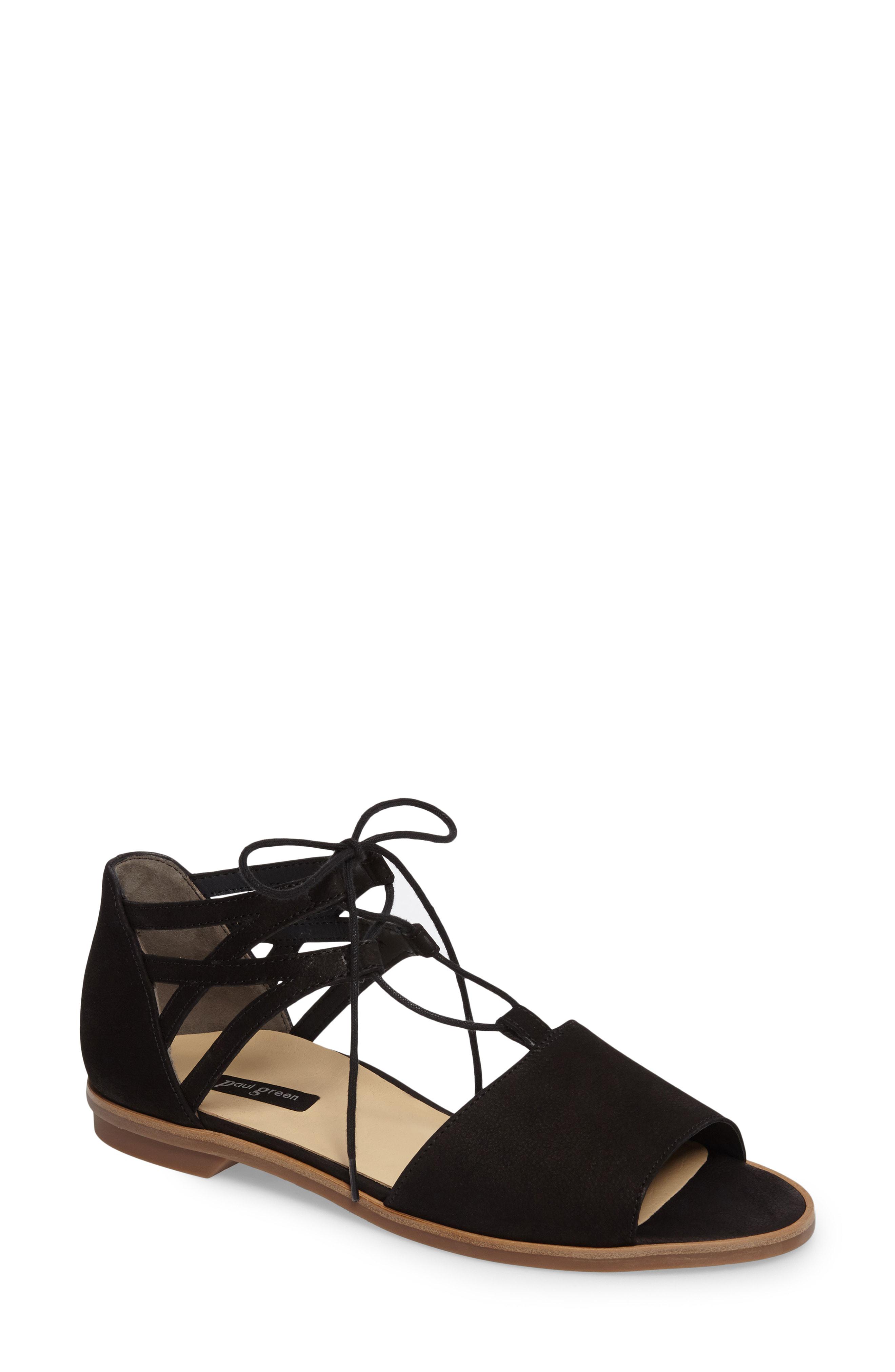 paul green morea lace up sandal